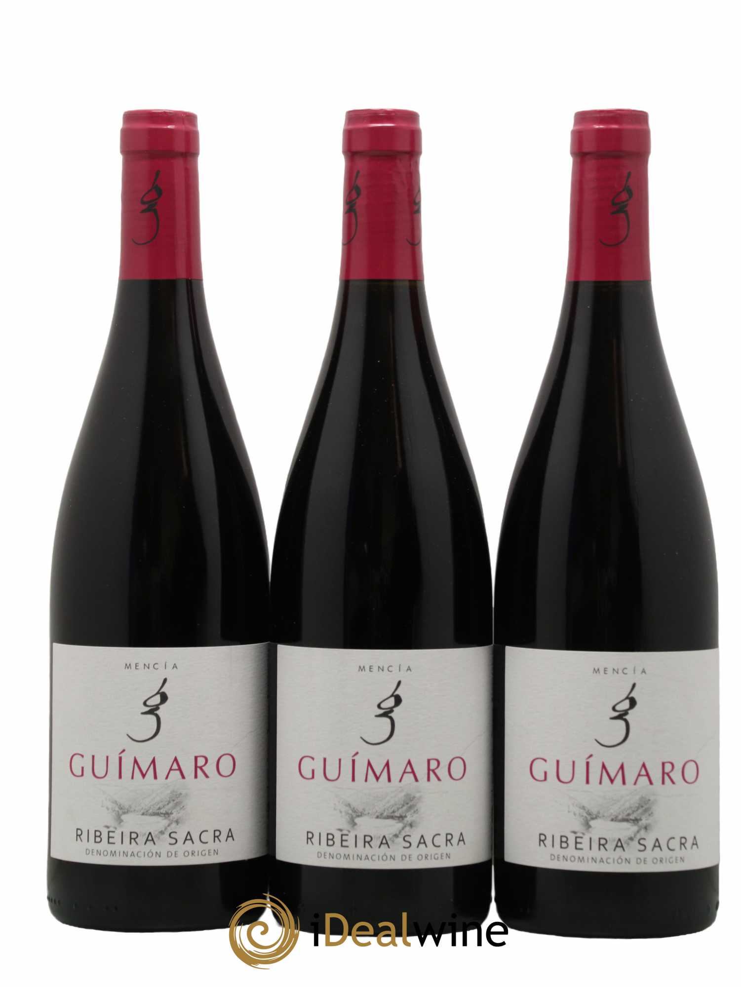 Espagne Ribeira Sacra Guimaro 2019 - Lot de 3 bouteilles - 0