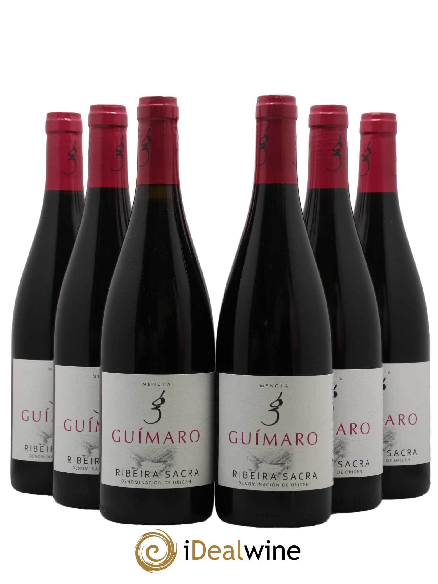 Espagne Ribeira Sacra Guimaro 2019 - Lot de 6 bouteilles - 0