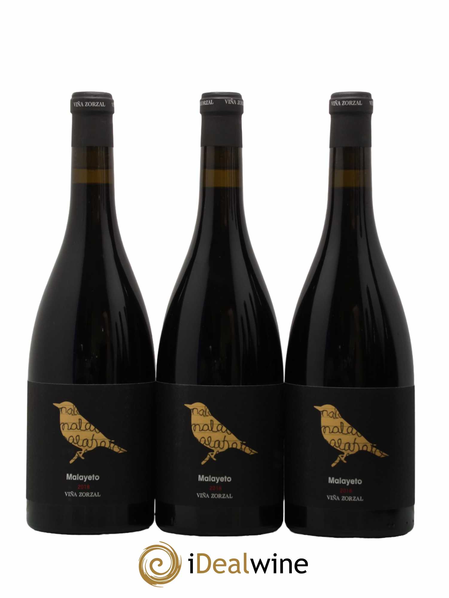 Espagne Vigna Zorzal Navarra Malayeto 2018 - Lot de 6 bouteilles - 1