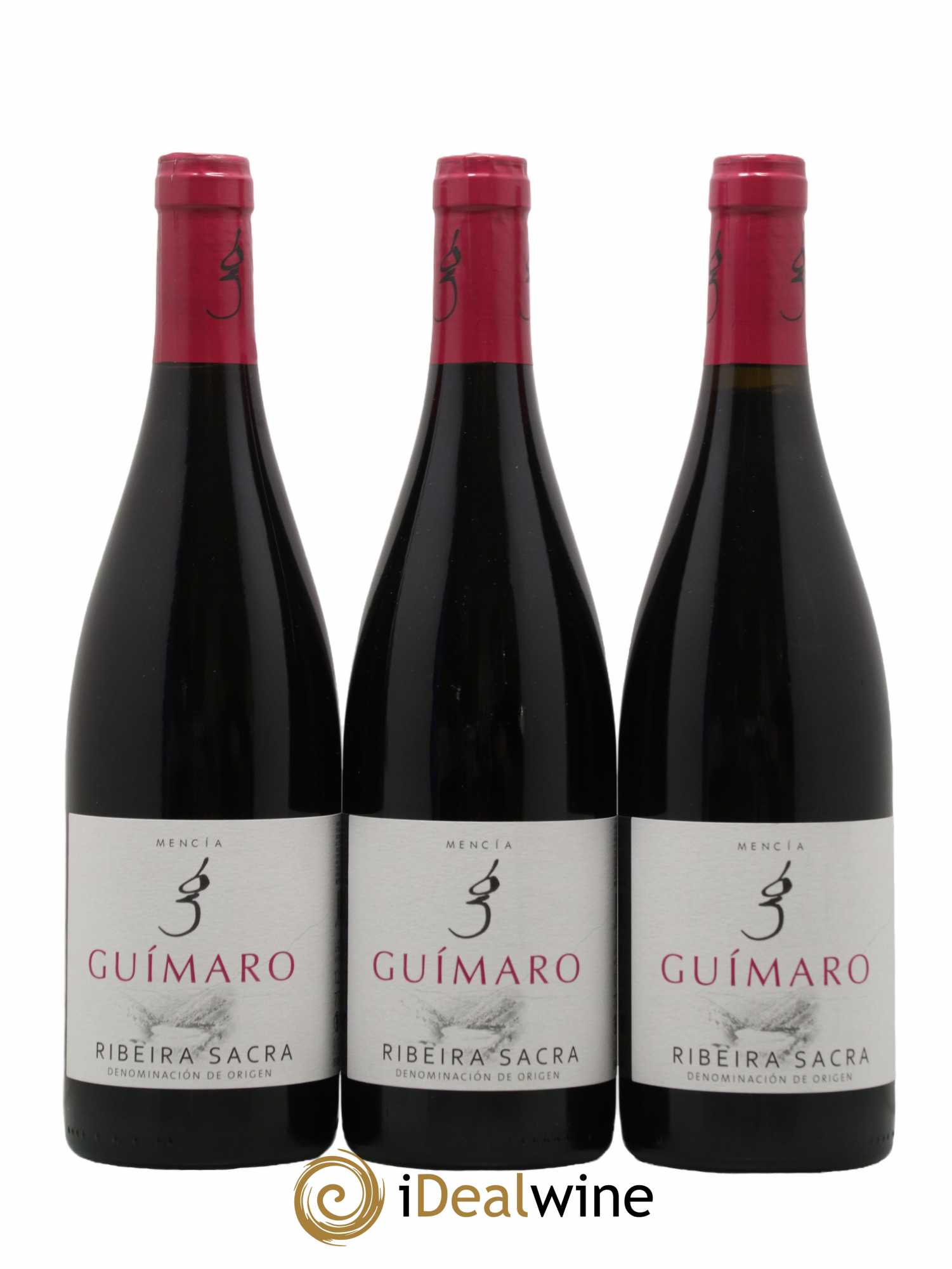 Espagne Ribeira Sacra Guimaro 2019 - Lot de 3 bouteilles - 0