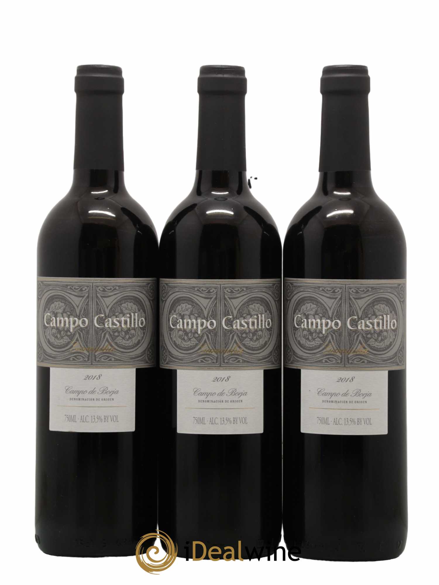 Campo de Borja Garnacha Campo Castillo 2018 - Lot de 3 bouteilles - 0