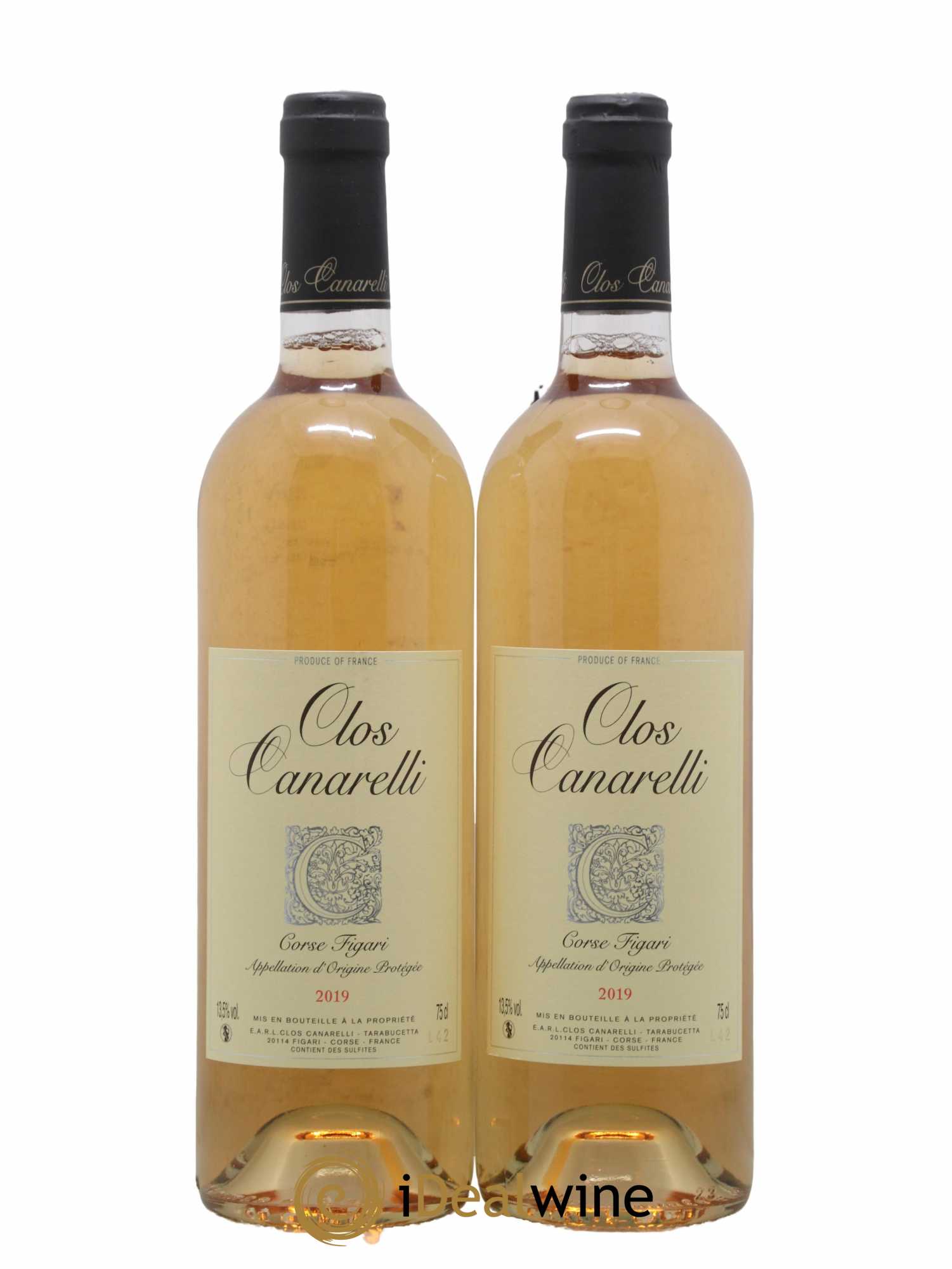Figari Clos Canarelli 2019 - Lot of 2 bottles - 0