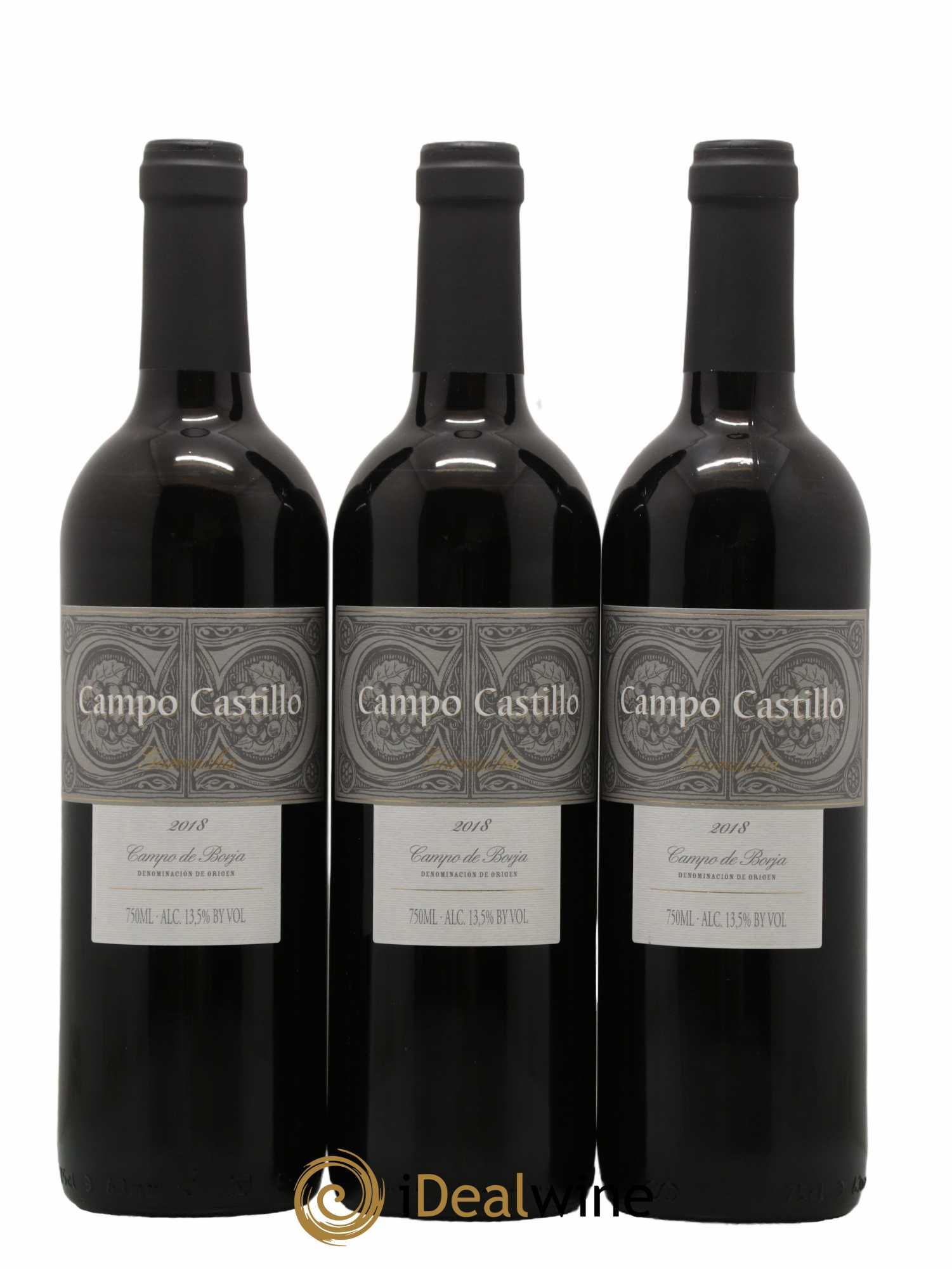 Campo de Borja Garnacha Campo Castillo 2018 - Lot de 3 bouteilles - 0