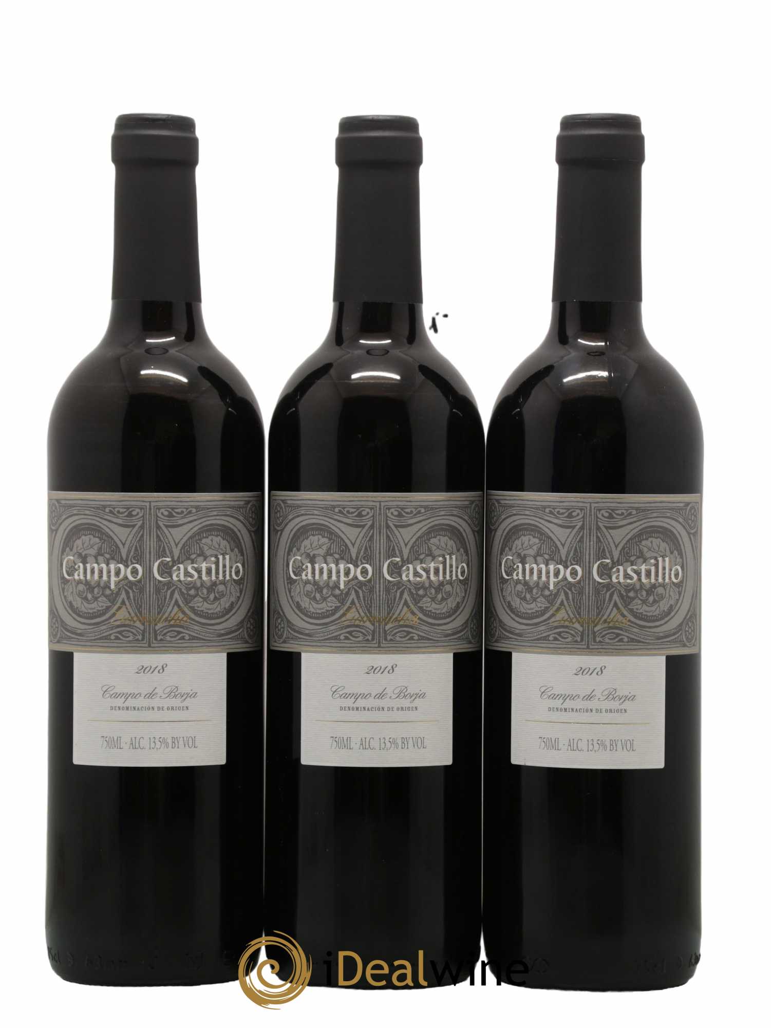 Campo de Borja Garnacha Campo Castillo 2018 - Lot de 3 bouteilles - 0