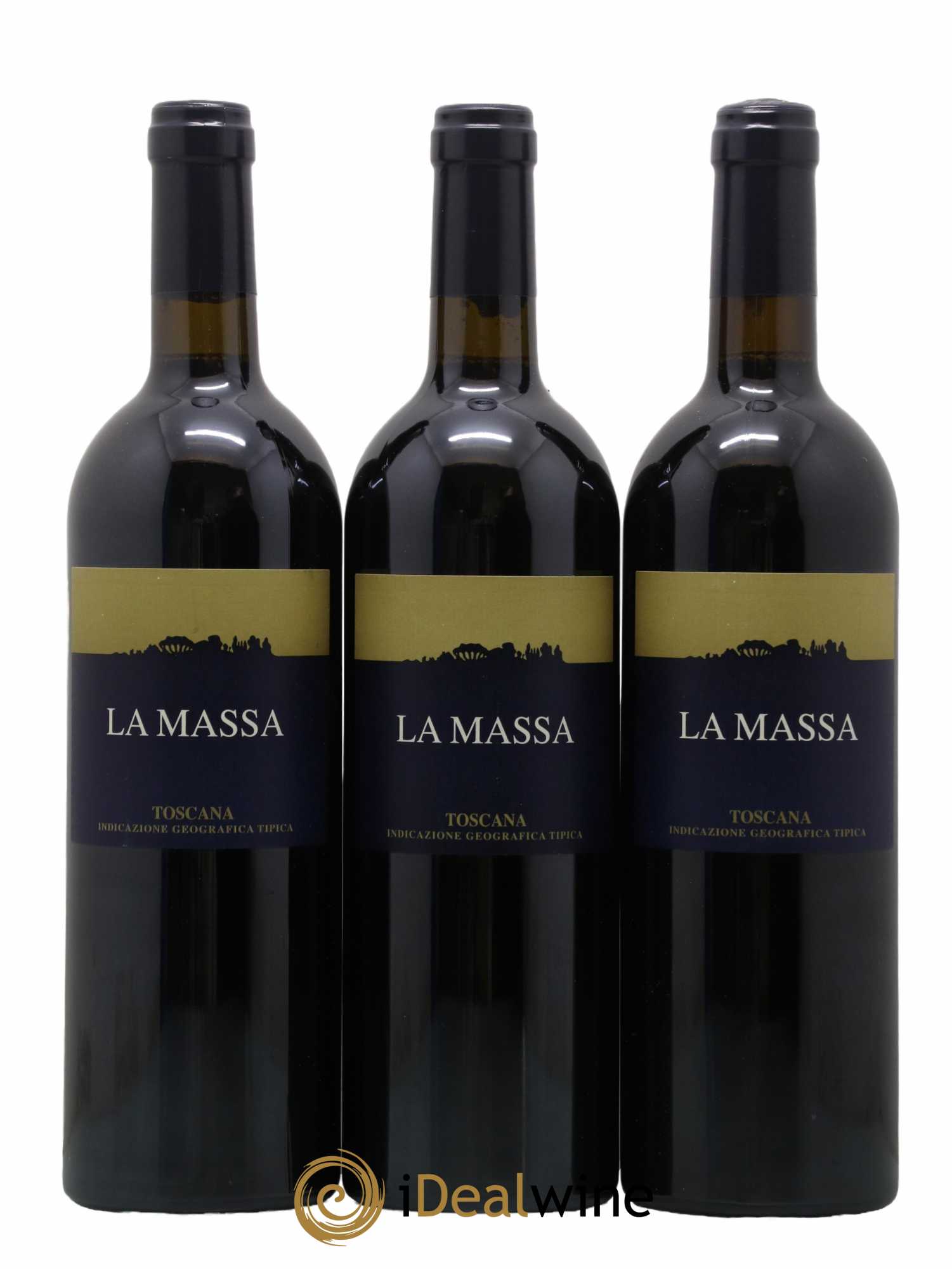 Toscana IGT La Massa 2015 - Lot de 3 bouteilles - 0