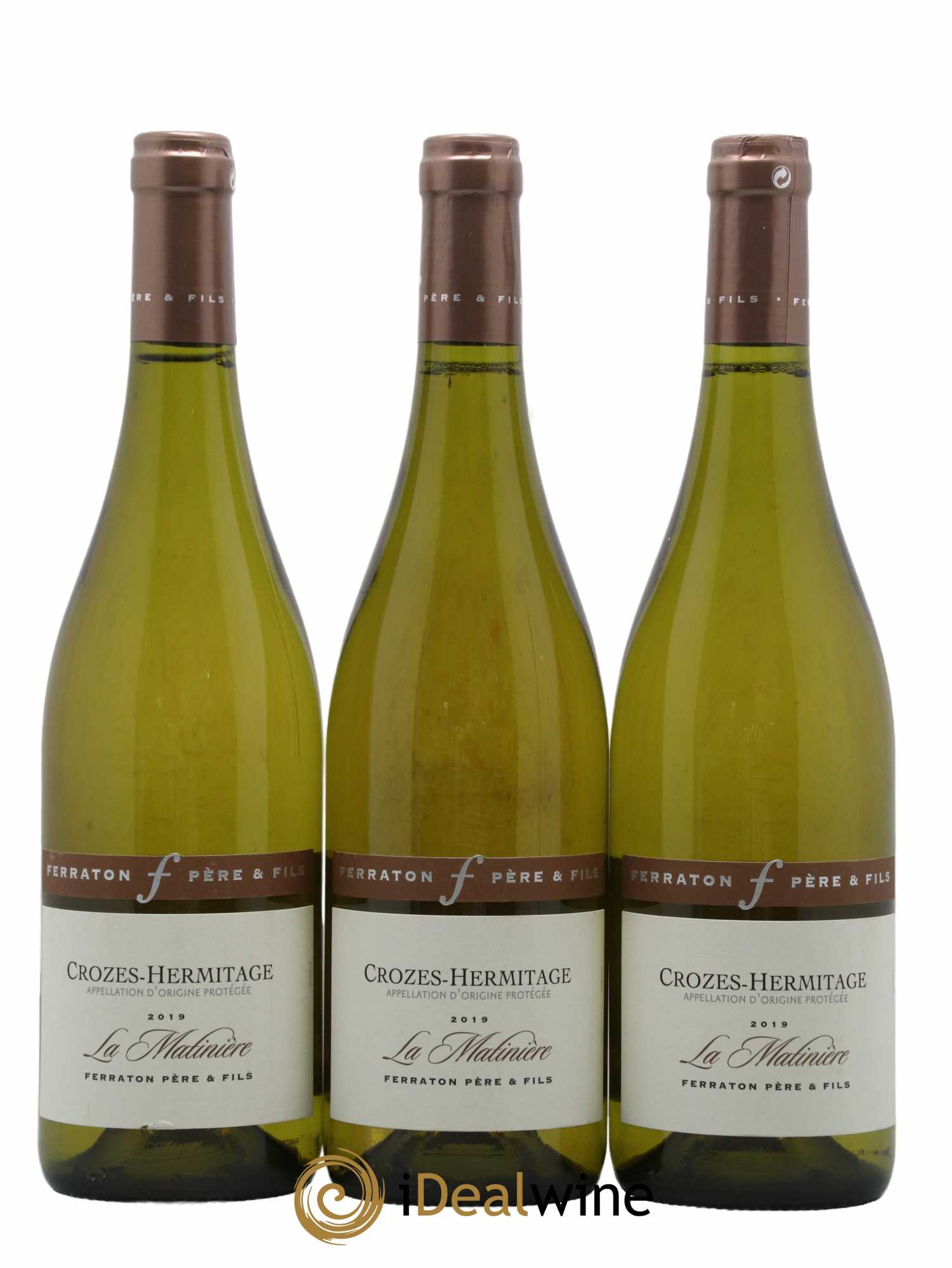 Crozes-Hermitage La Matinière Ferraton Père Et Fils 2019 - Lot de 3 bouteilles - 0