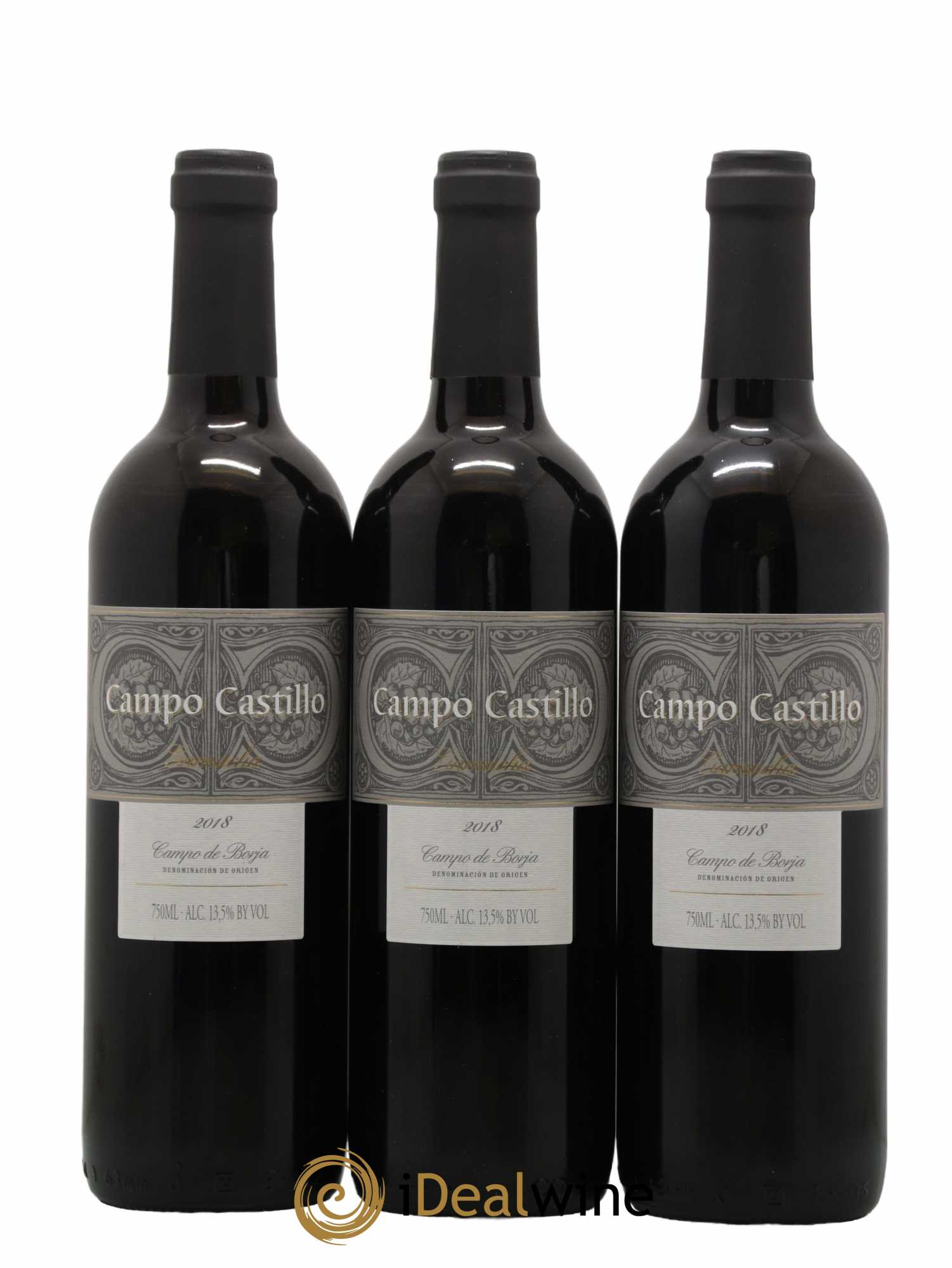 Campo de Borja Garnacha Campo Castillo 2018 - Lot de 3 bouteilles - 0