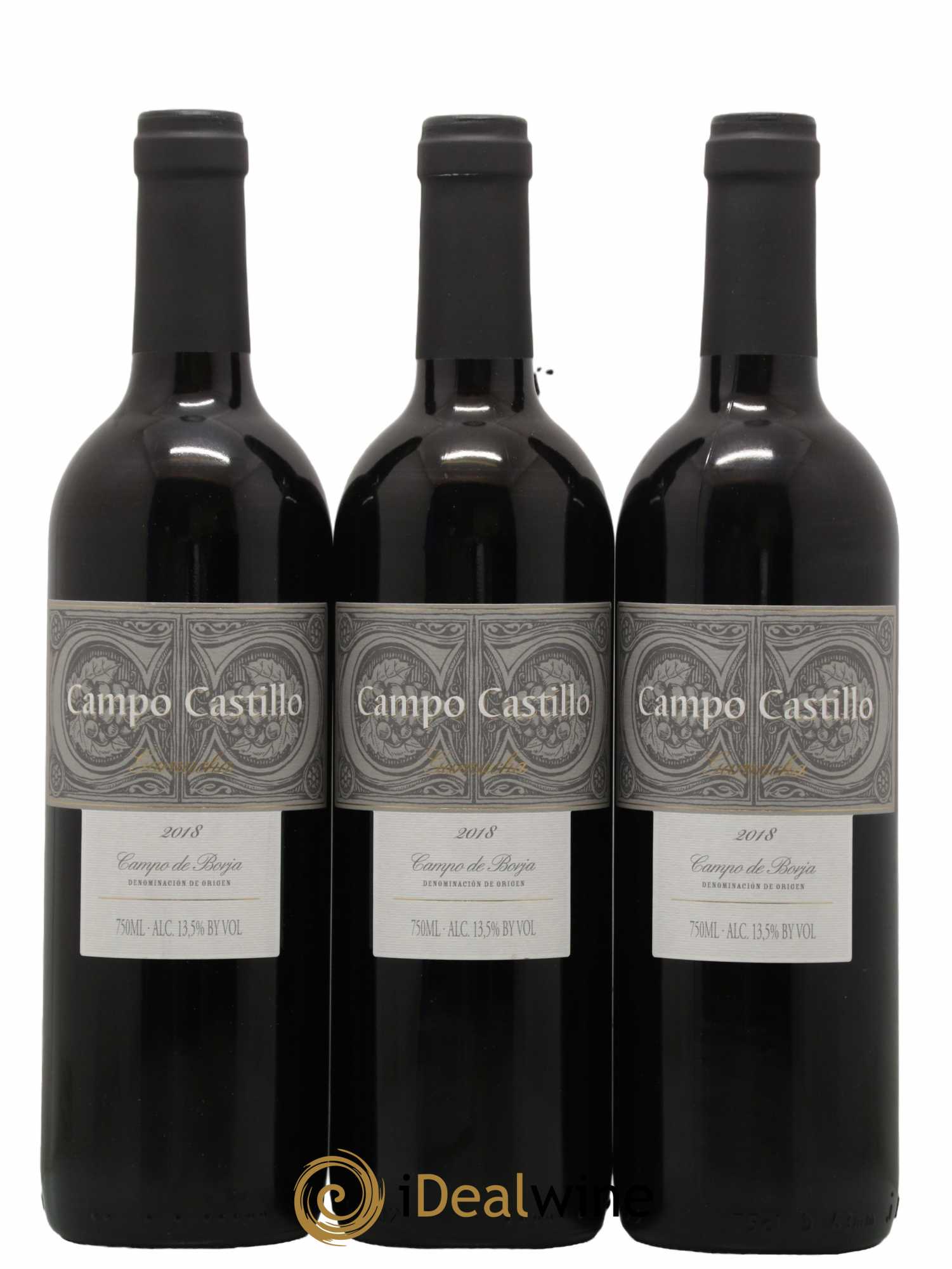 Campo de Borja Garnacha Campo Castillo 2018 - Lot de 3 bouteilles - 0