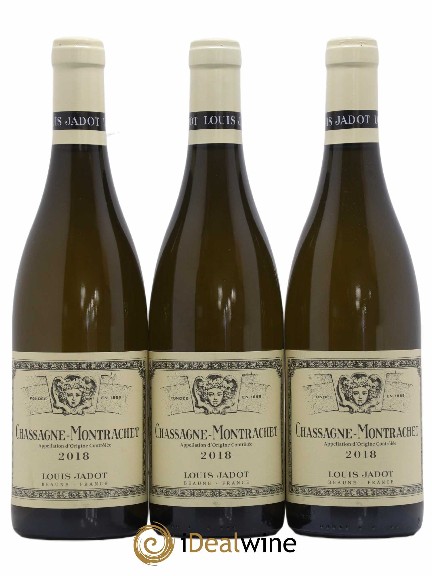 Chassagne-Montrachet Louis Jadot 2018 - Lot de 3 bouteilles - 0
