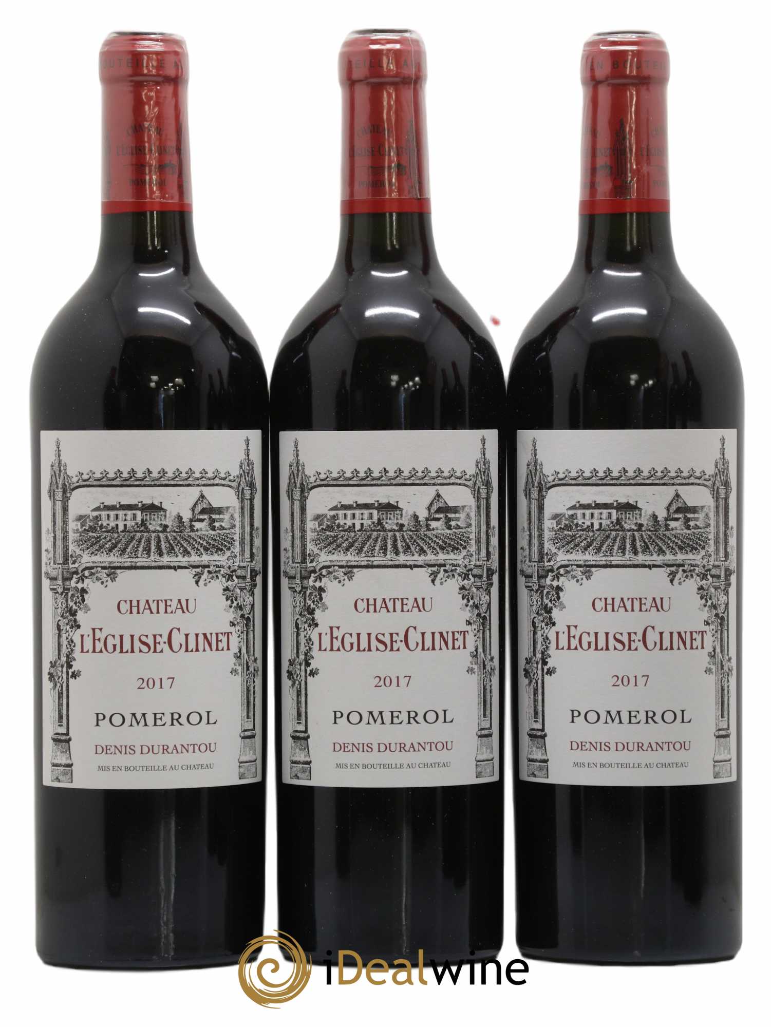 Château l' Église Clinet (sans prix de réserve) 2017 - Lot de 6 bouteilles - 3