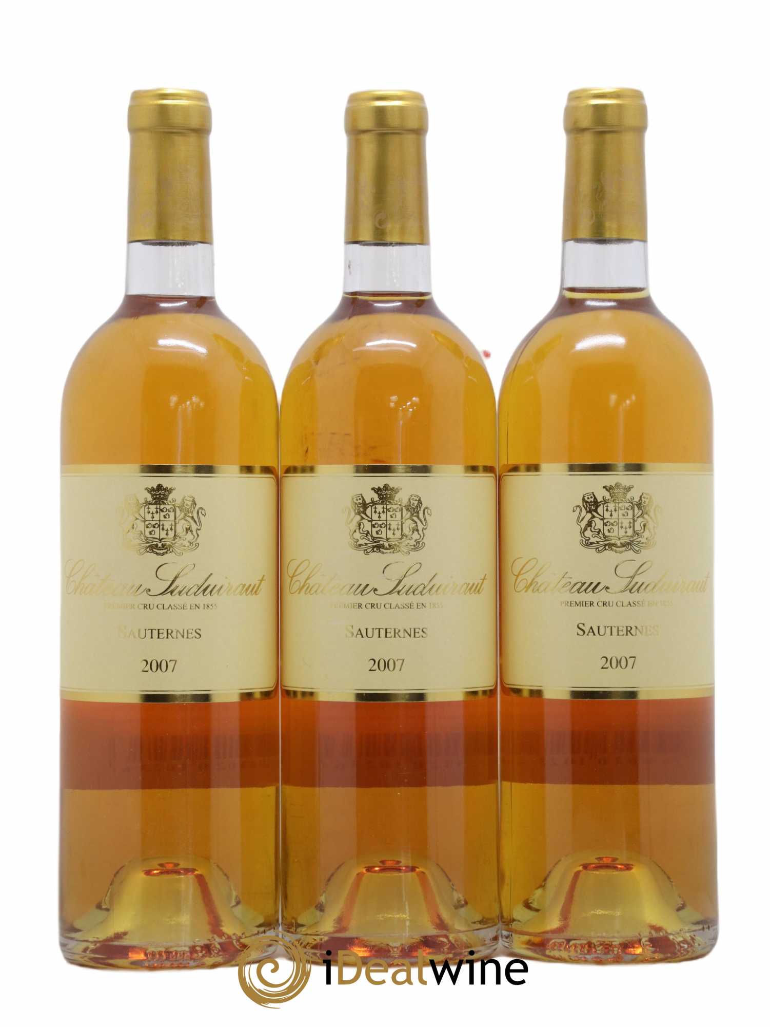 Château Suduiraut 1er Grand Cru Classé (senza prezzo di riserva) 2007 - Lotto di 3 bottiglie - 0