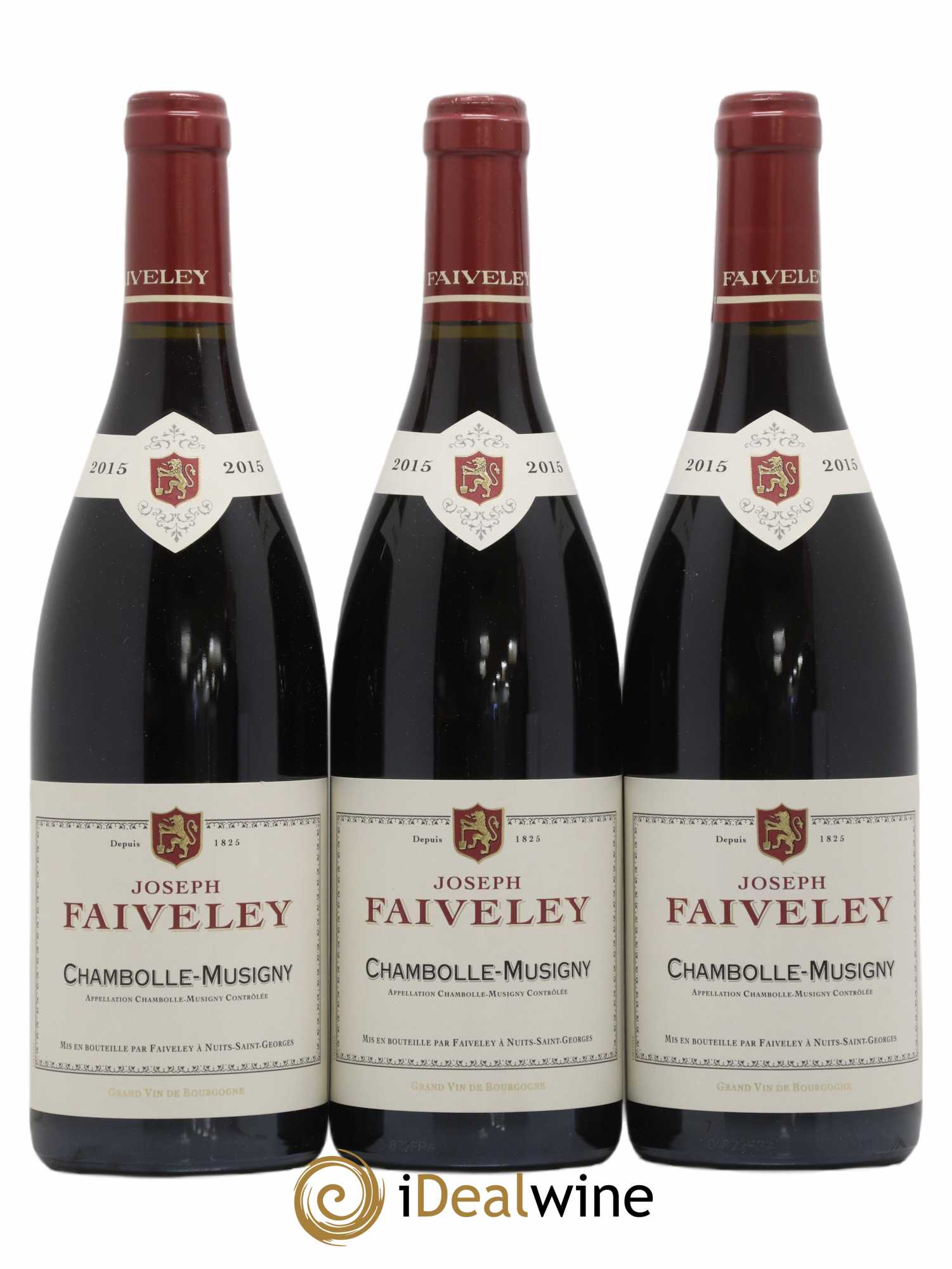 Chambolle-Musigny Faiveley 2015 - Lot de 3 bouteilles - 0