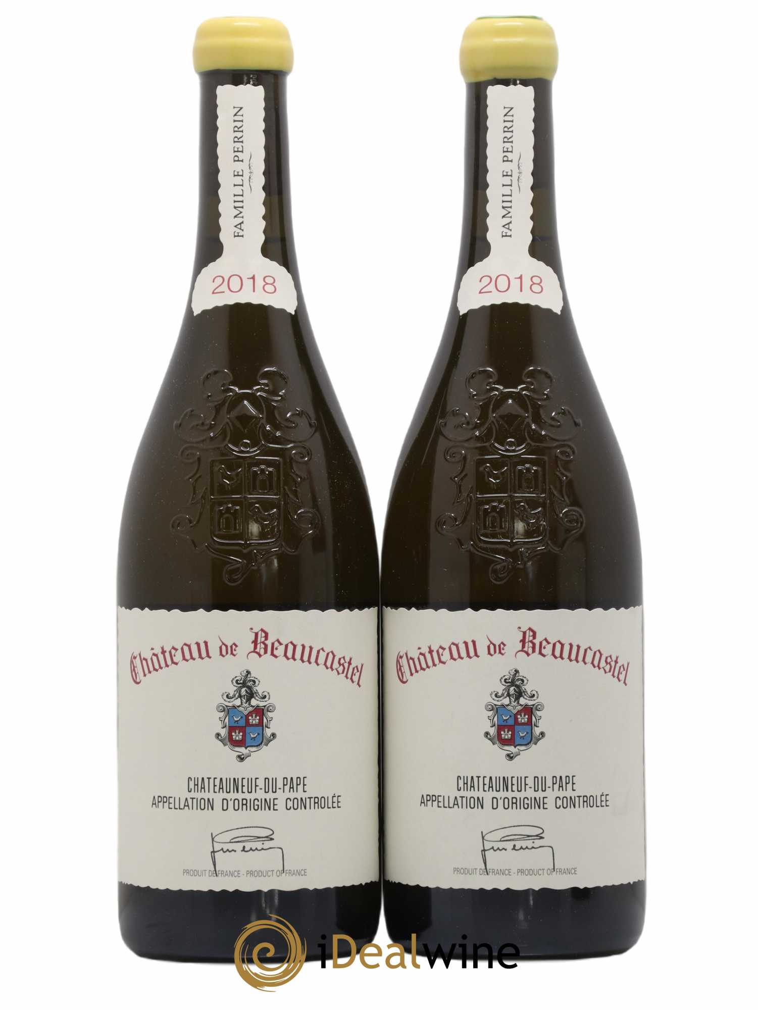Châteauneuf-du-Pape Château de Beaucastel Famille Perrin 2018 - Lot de 2 bouteilles - 0