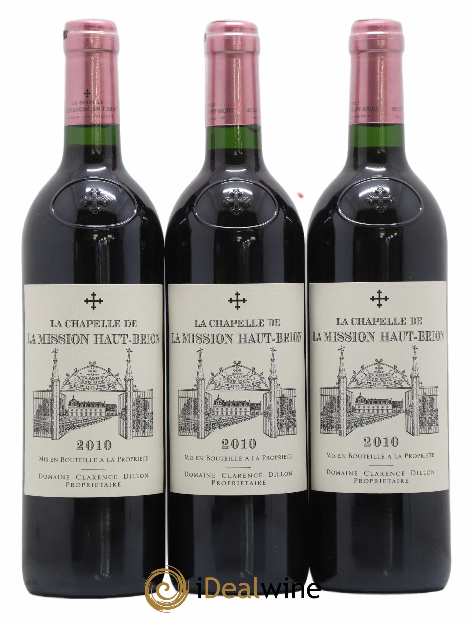 La Chapelle de La Mission Haut-Brion Second Vin 2010 - Lot de 3 bouteilles - 0