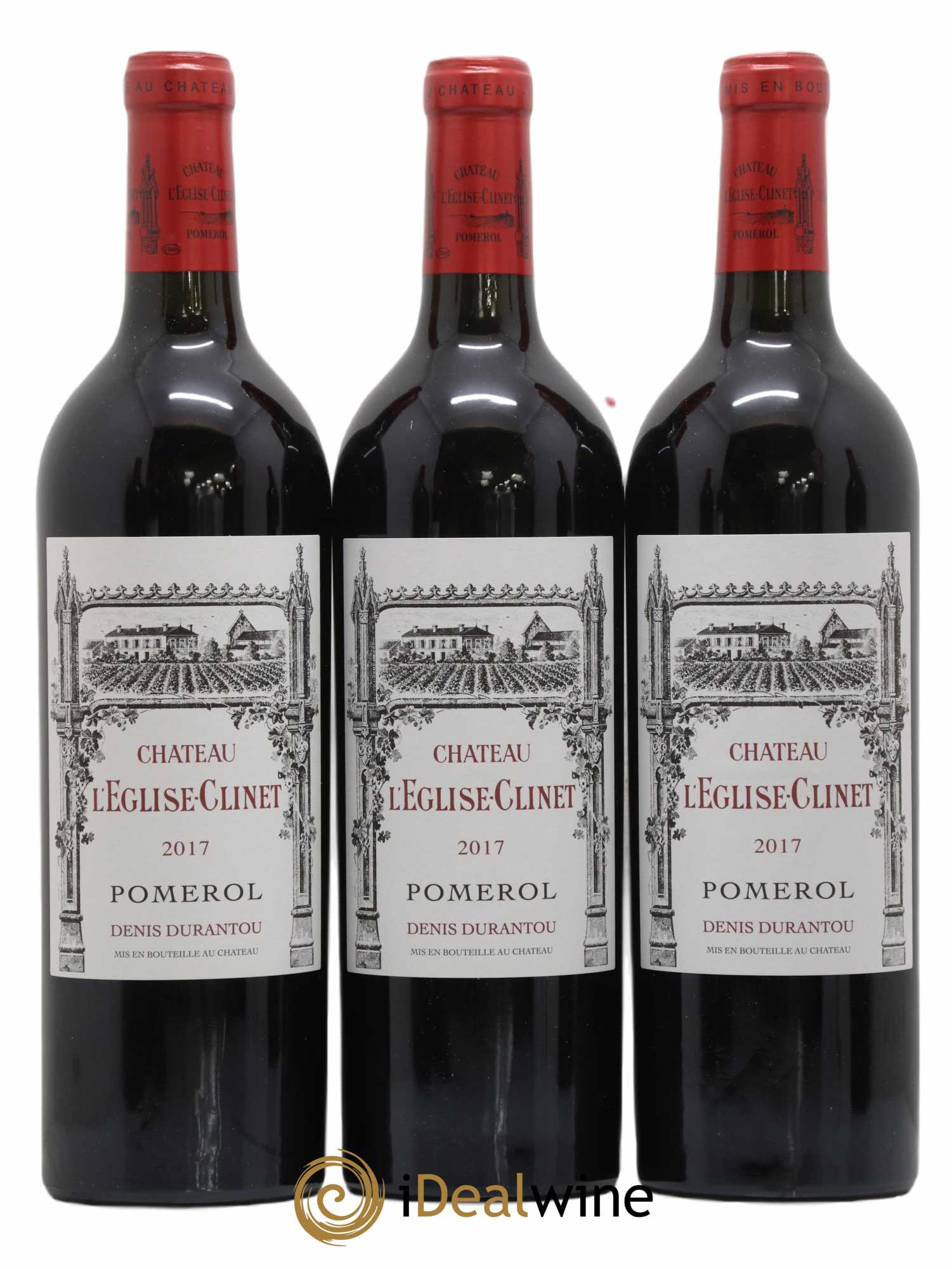 Château l' Église Clinet (sans prix de réserve) 2017 - Lot de 6 bouteilles - 3