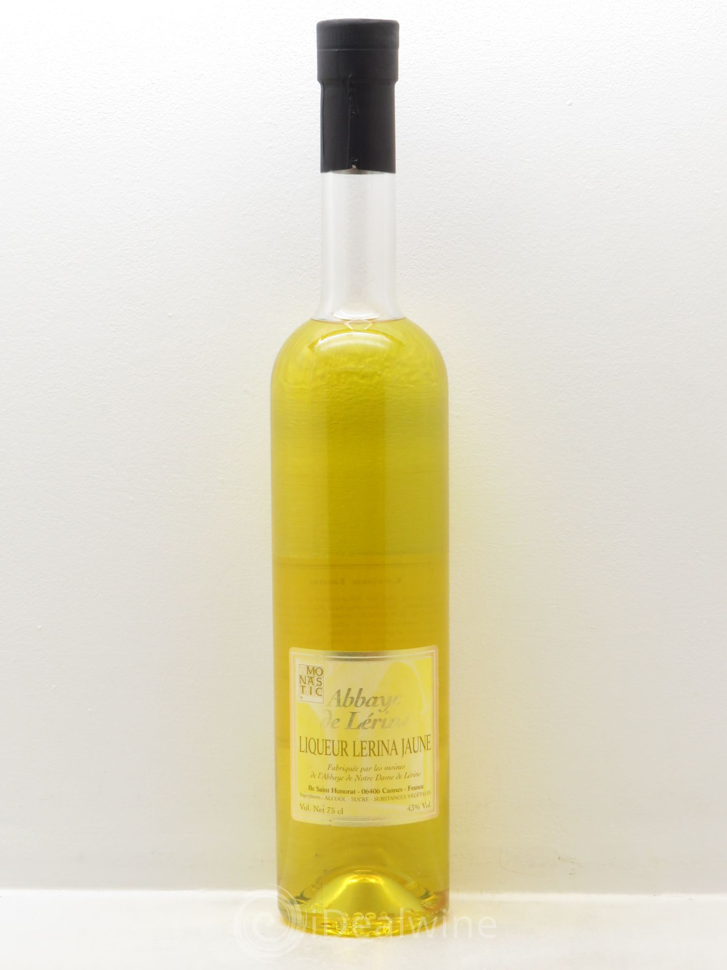 Alcools divers Abbaye de Lerins Lerira Jaune Liqueur (43%) - Posten von 1 Flasche - 0