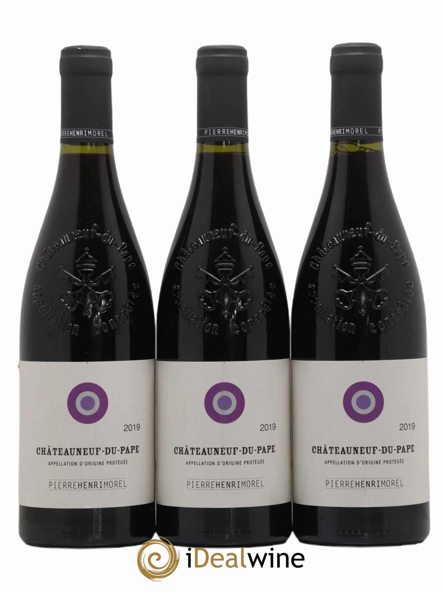 Châteauneuf-du-Pape Pierre Henri Morel 2019 - Lot de 3 bouteilles - 0