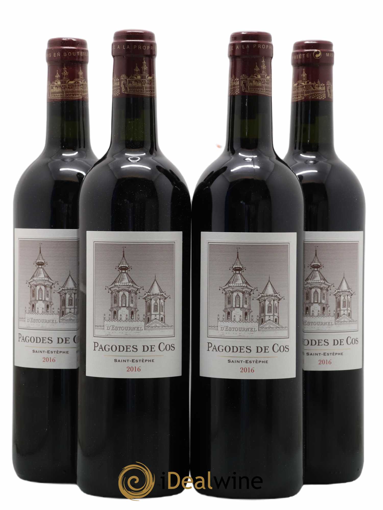 Les Pagodes de Cos Second Vin 2016 - Lot de 4 bouteilles - 0