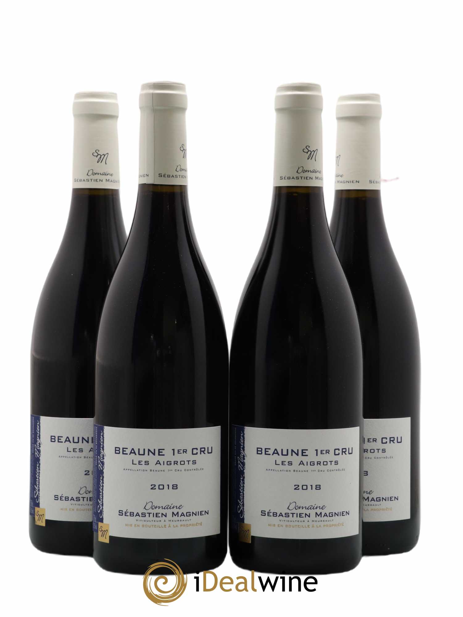 Beaune 1er Cru Les Aigrots Domaine Sebastien Magnin 2018 - Posten von 4 Flaschen - 0