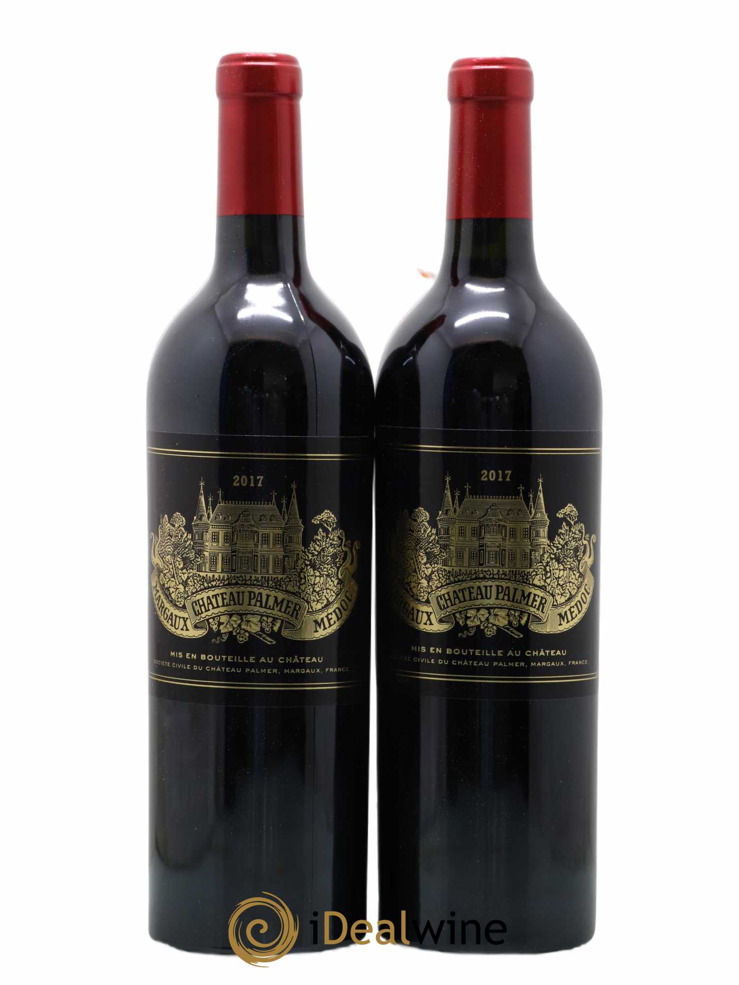 Château Palmer 3ème Grand Cru Classé 2017 - Lot de 2 bouteilles - 0