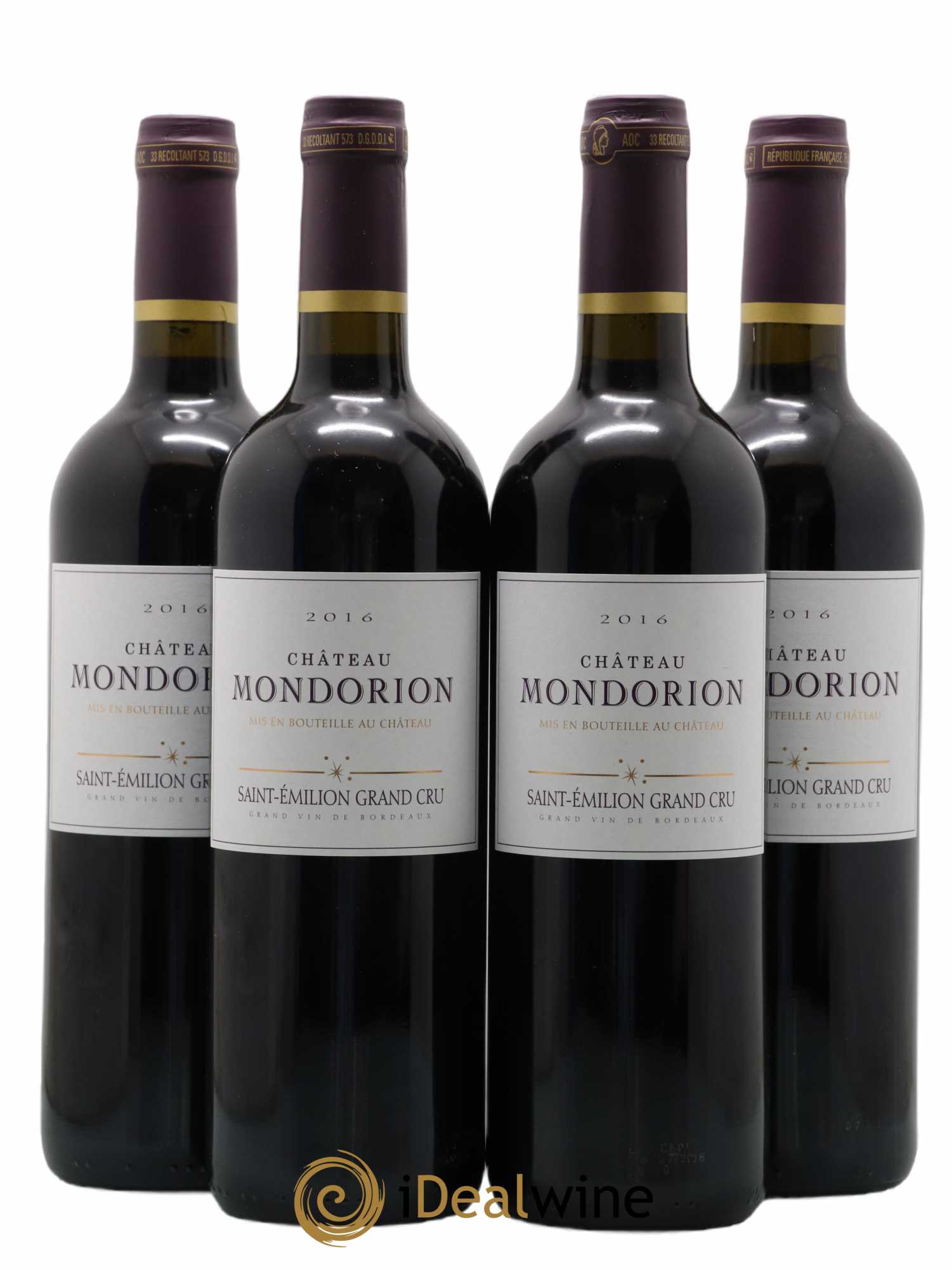 Saint-Émilion Grand Cru 2016 - Posten von 4 Flaschen - 0