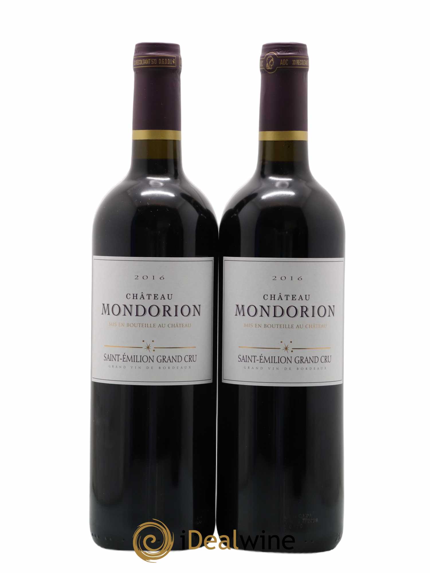 Saint-Émilion Grand Cru 2016 - Posten von 2 Flaschen - 0