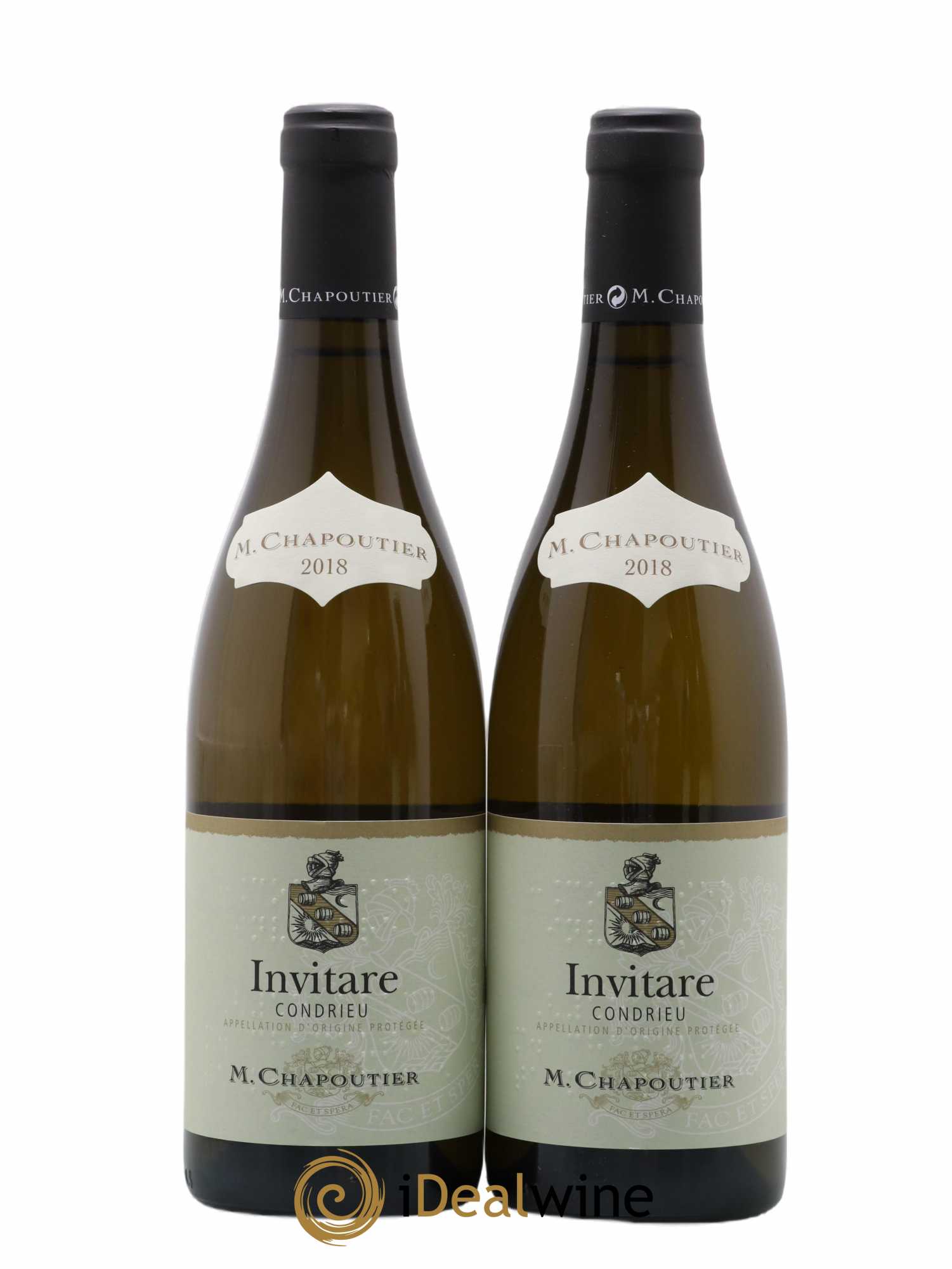 Condrieu Invitare Chapoutier 2018 - Lot de 2 bouteilles - 0