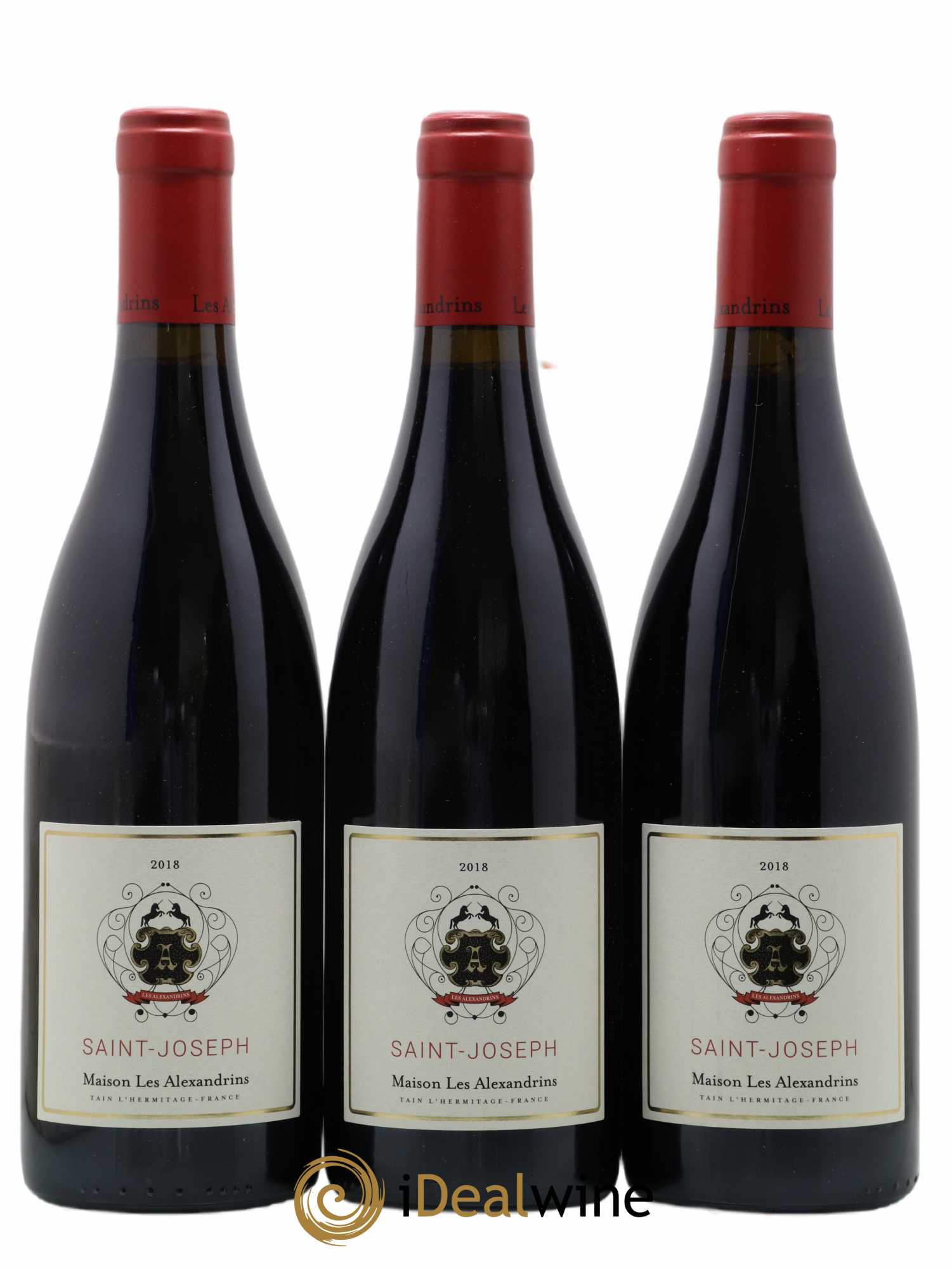 Saint-Joseph Les Alexandrins (sans prix de réserve) 2018 - Lot de 3 bouteilles - 0