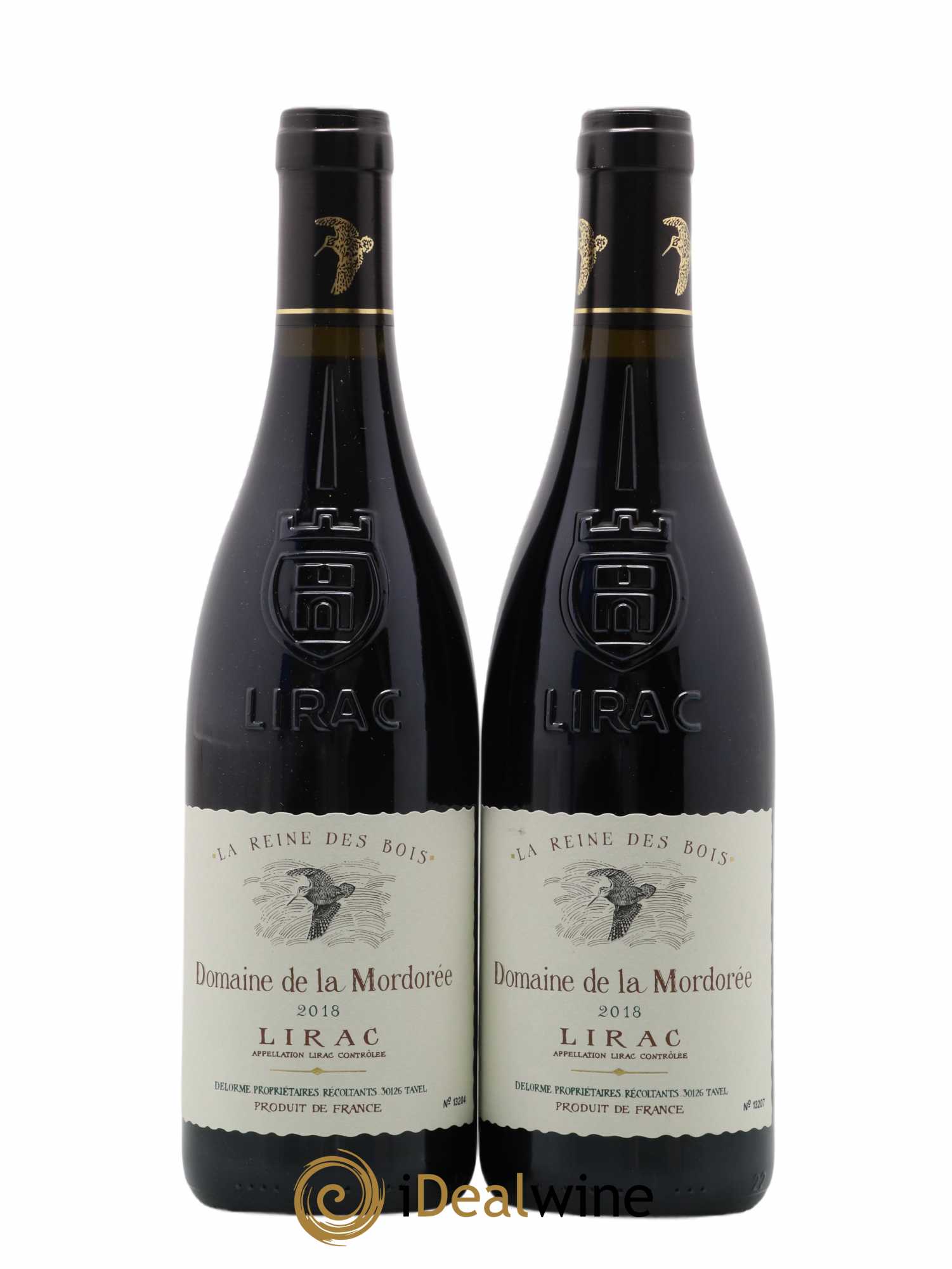Lirac Cuvée Reine des Bois La Mordorée (Domaine de) 2018 - Lot de 2 bouteilles - 0