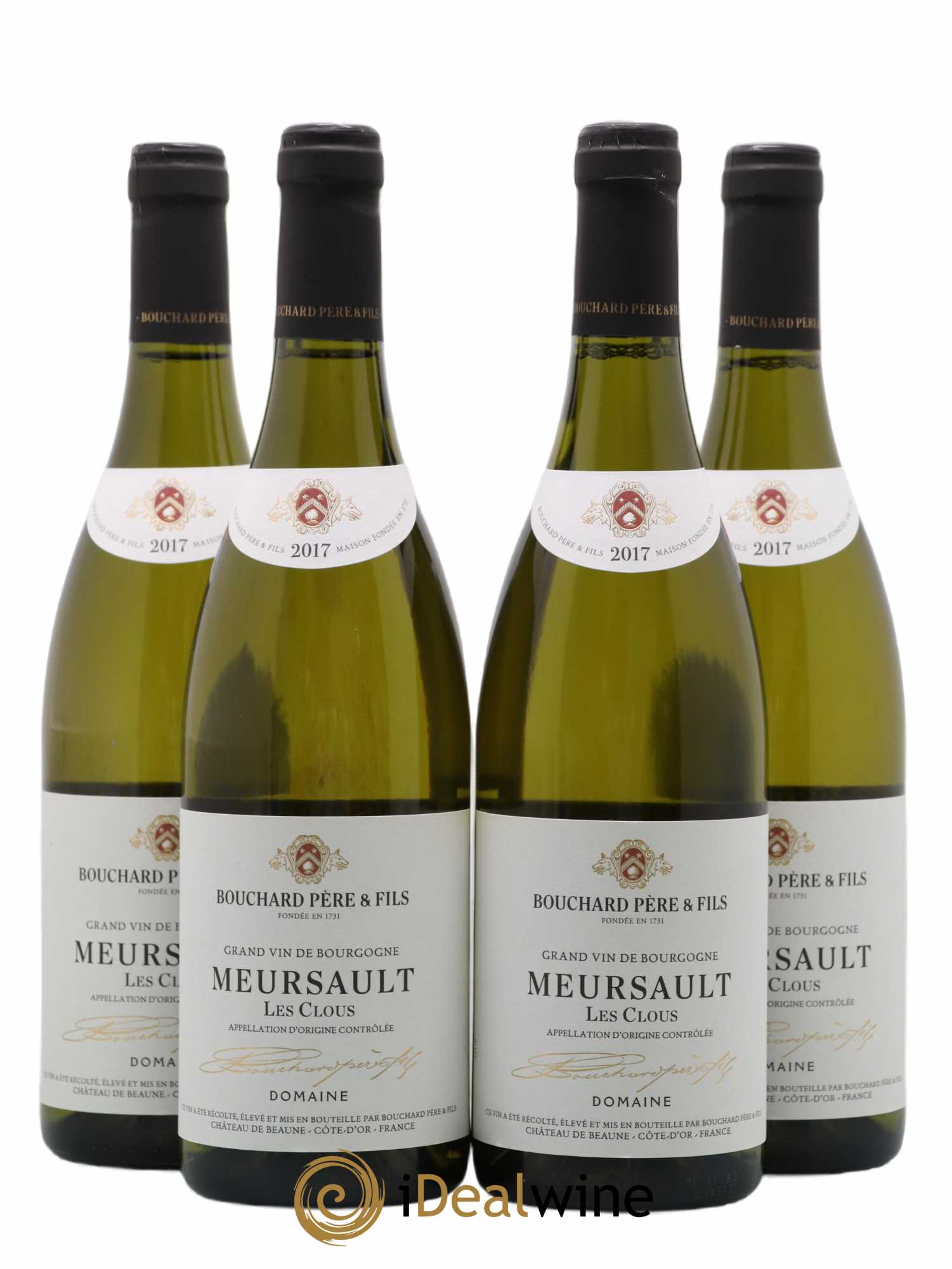 Meursault Les Clous Bouchard Père & Fils 2017 - Lot de 4 bouteilles - 0