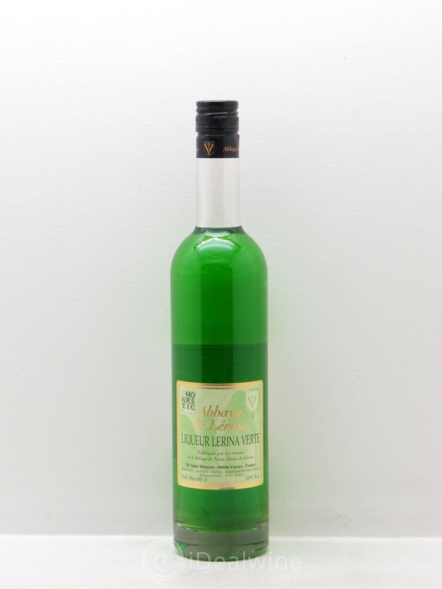 Alcools divers Abbaye de Lerins Lerira verte Liqueur (50%) (50cl) - Lotto di 1 bottiglia - 0