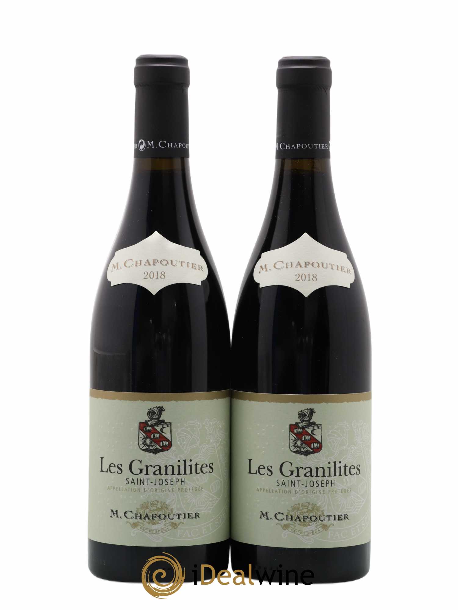 Saint-Joseph Les Granilites Chapoutier 2018 - Lot de 2 bouteilles - 0