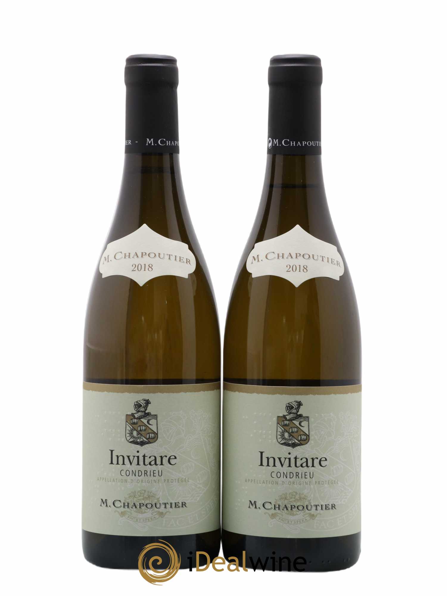 Condrieu Invitare Chapoutier 2018 - Lot de 2 bouteilles - 0