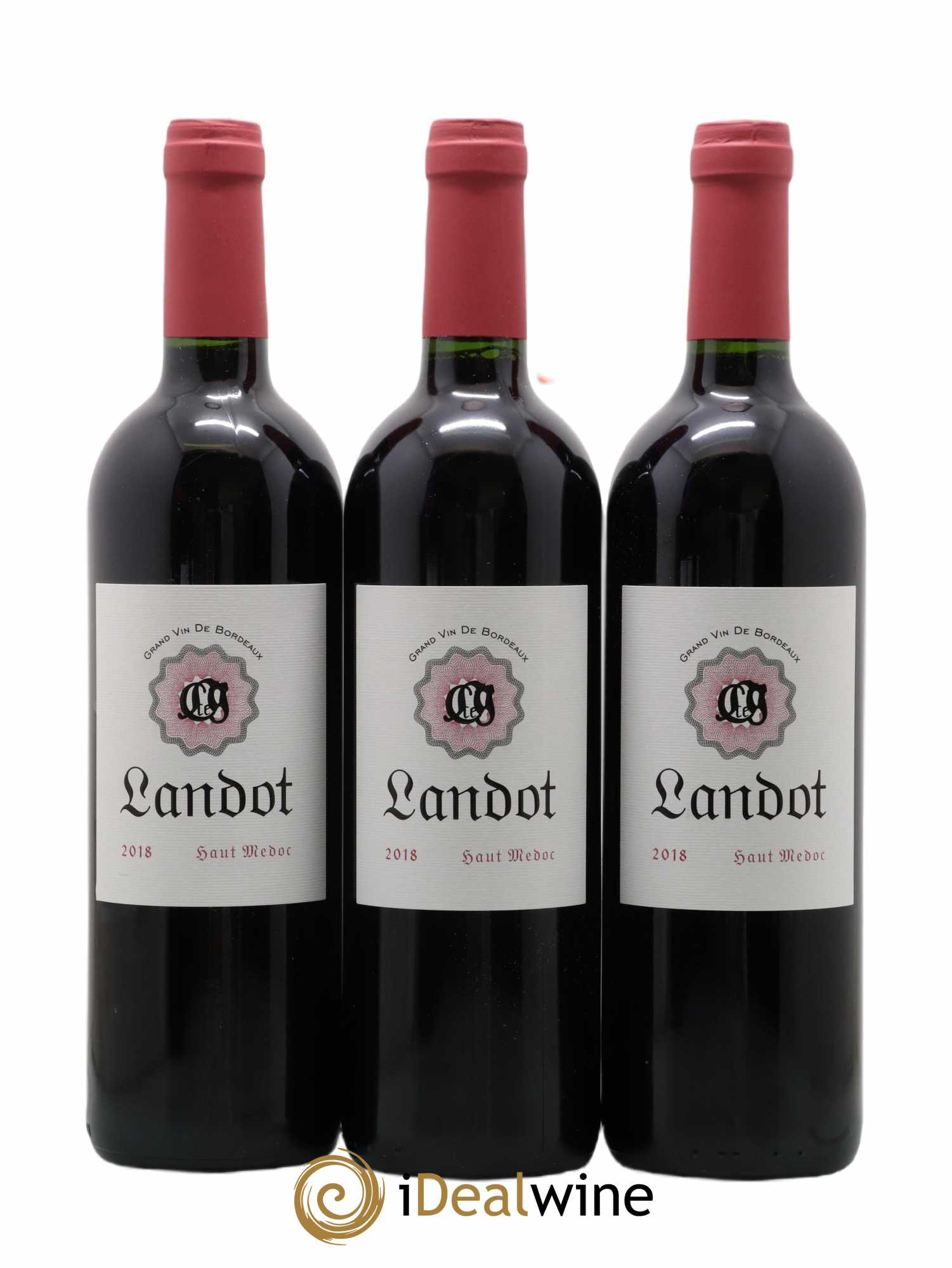 Haut Médoc Château Landot (ohne Mindestpreis) 2018 - Posten von 6 Flaschen - 2