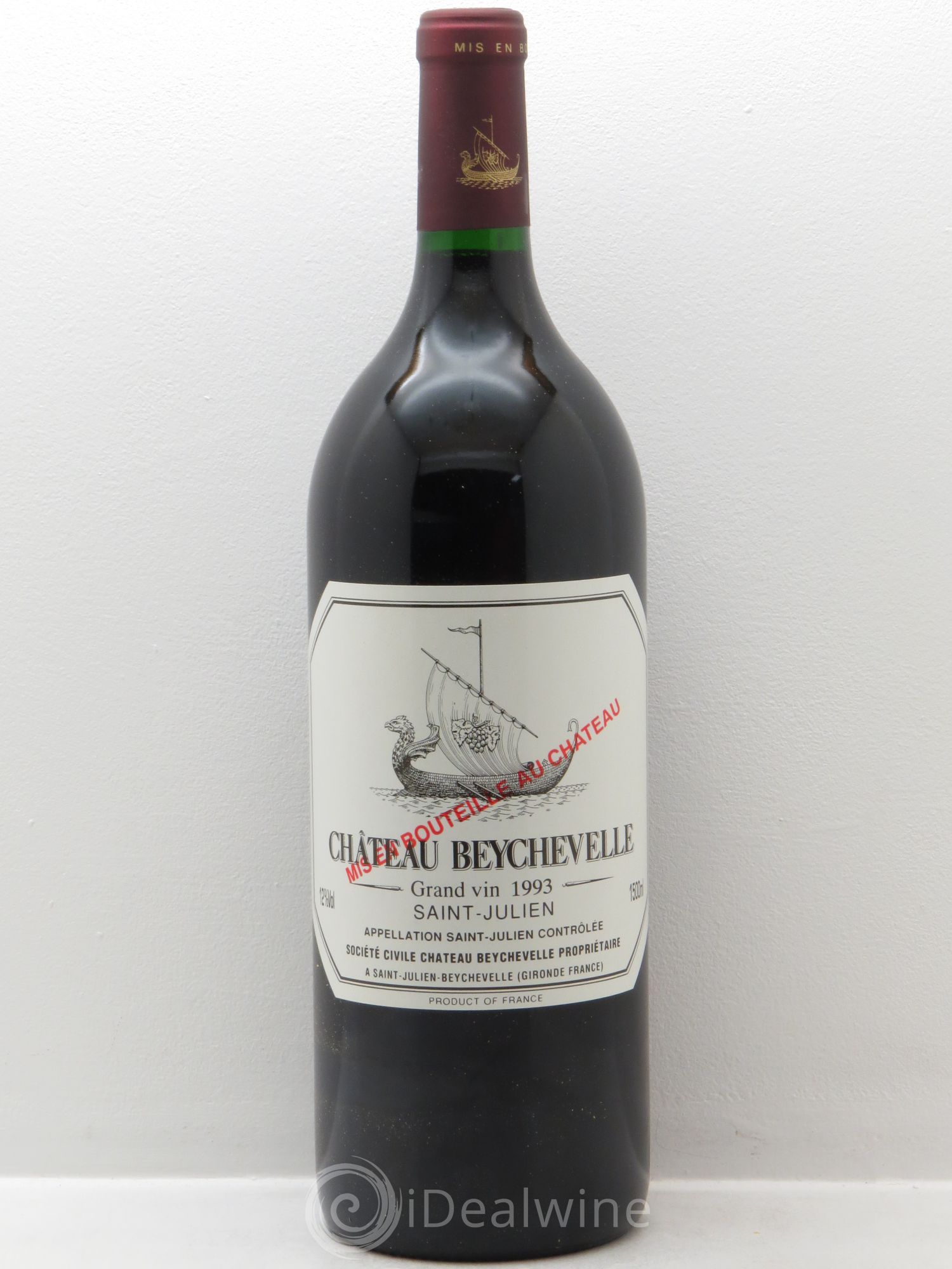 Château Beychevelle 4ème Grand Cru Classé 1993 - Lot de 6 magnums - 0