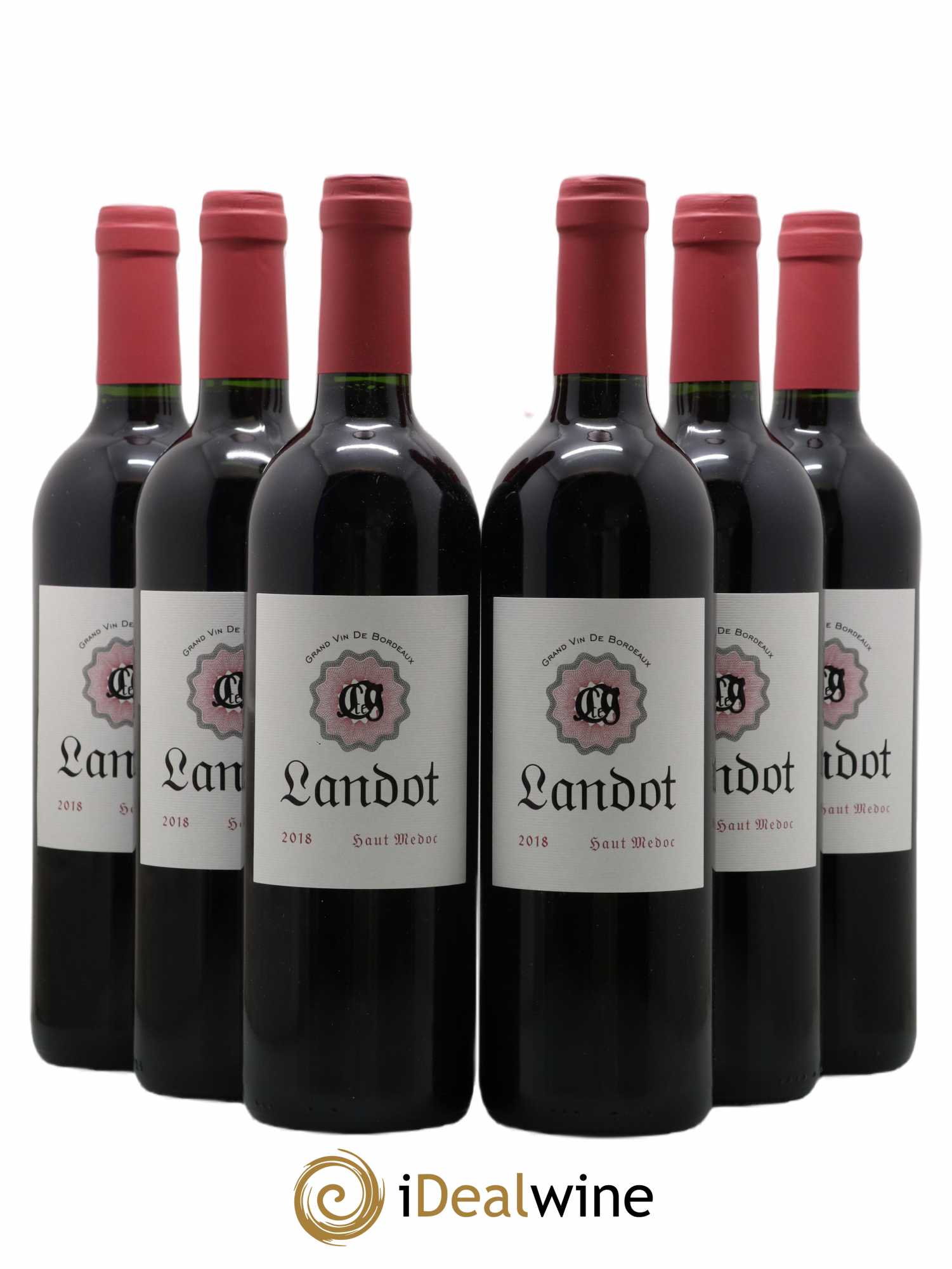 Haut Médoc Château Landot 2018 - Lot de 6 bouteilles - 0