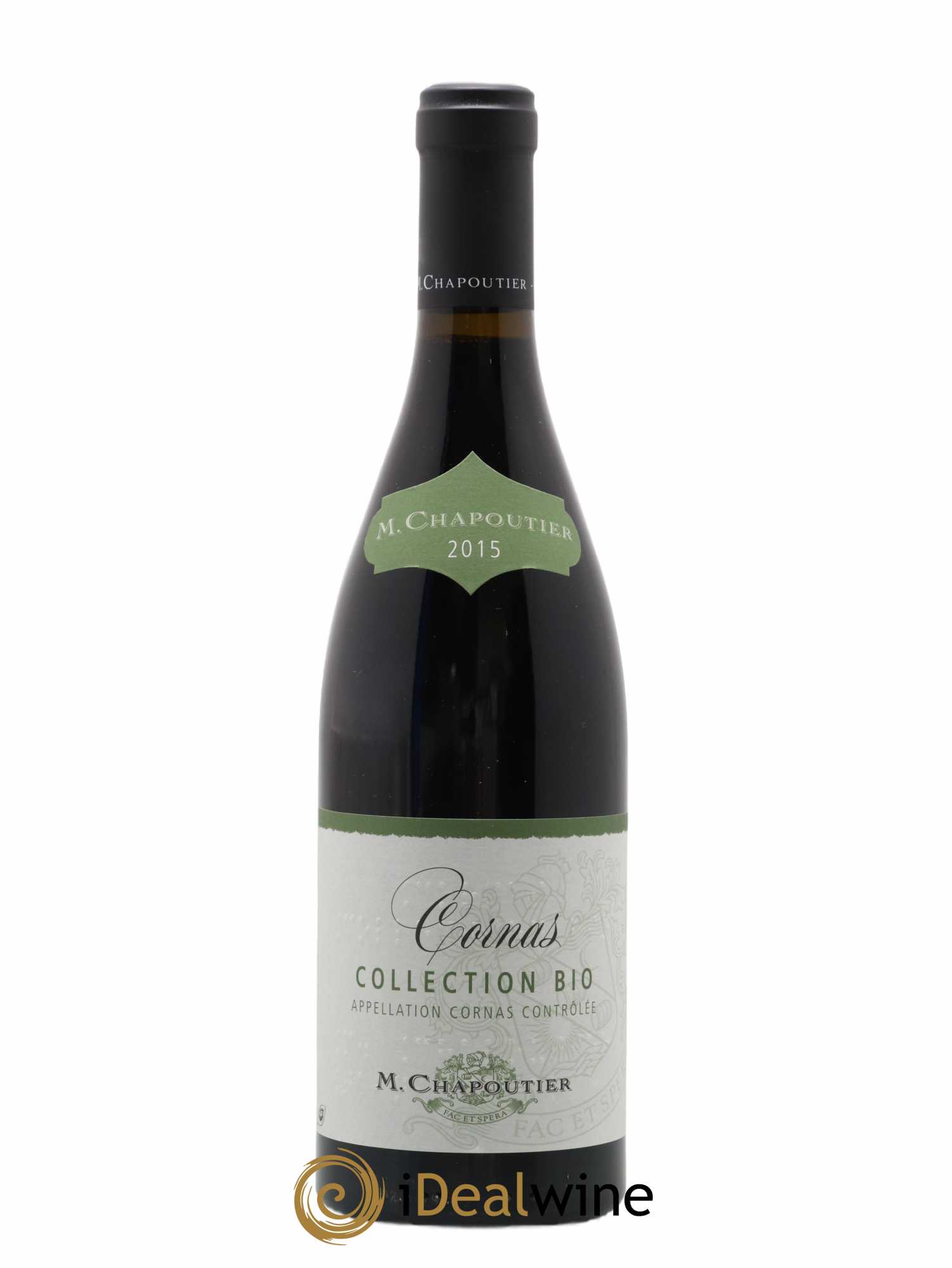 Cornas Chapoutier Collection Bio 2015 - Lot de 1 bouteille - 0