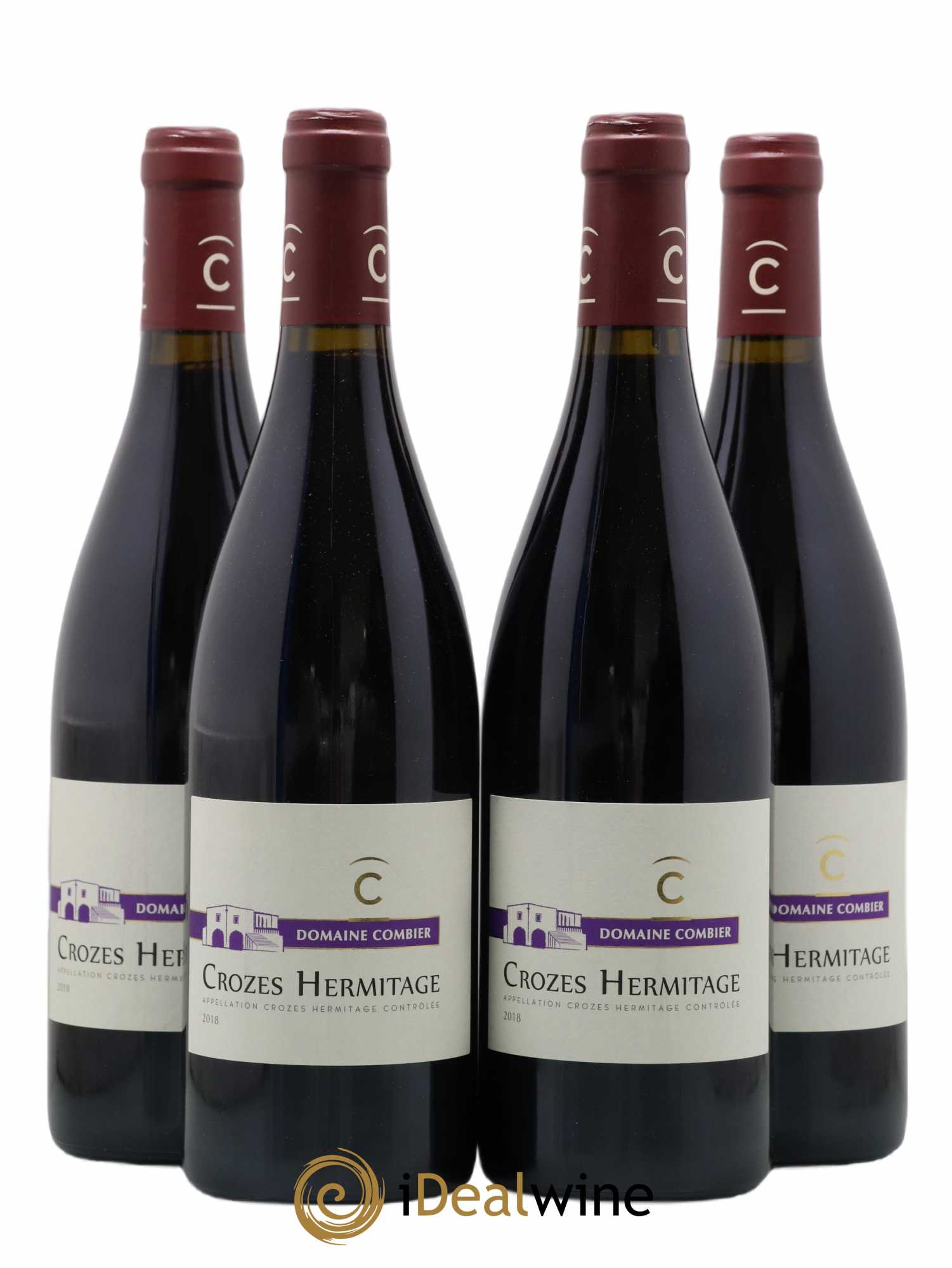 Crozes-Hermitage Combier 2018 - Lot de 4 bouteilles - 0