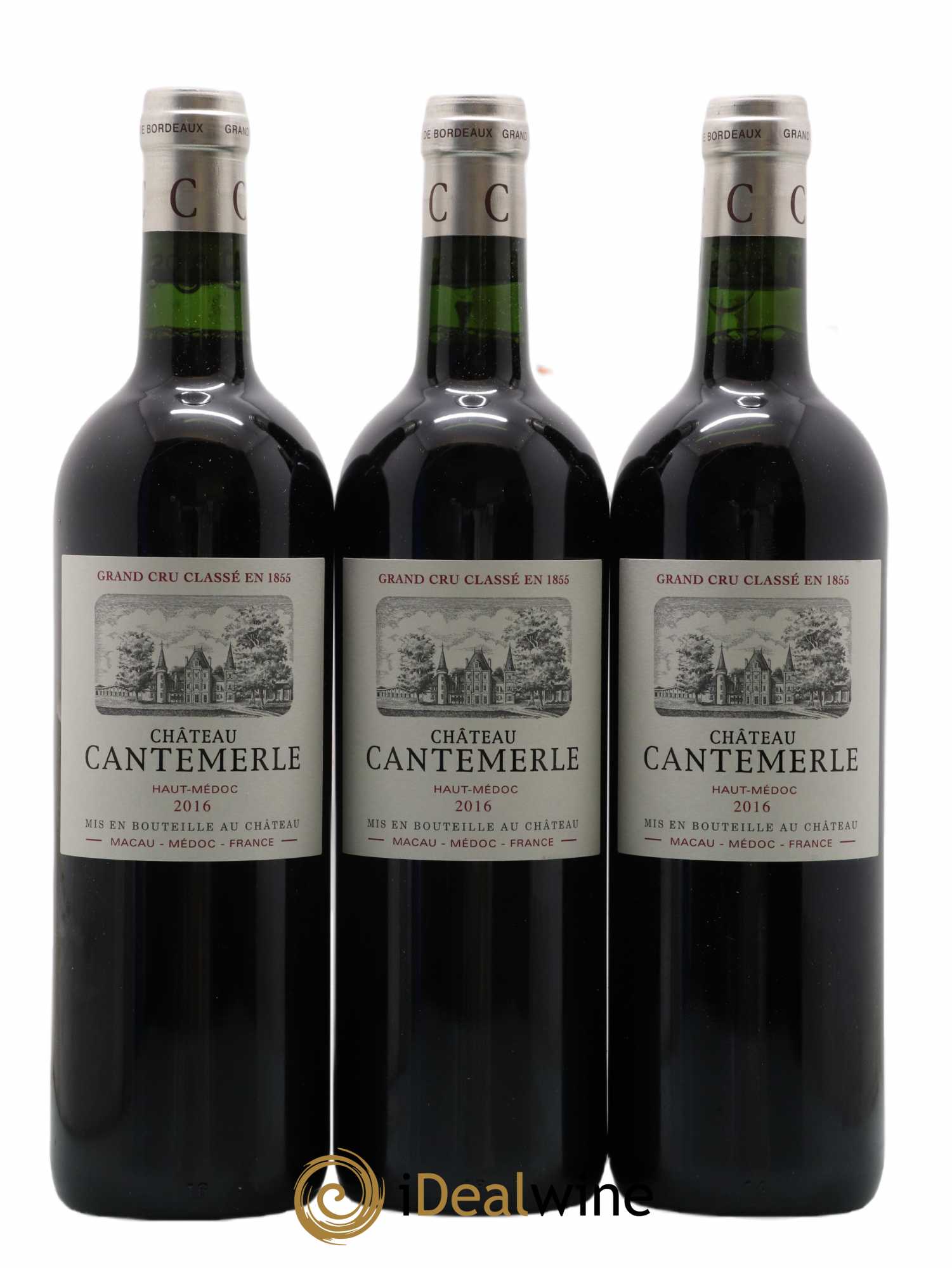 Château Cantemerle 5ème Grand Cru Classé 2016 - Lot de 6 bouteilles - 2