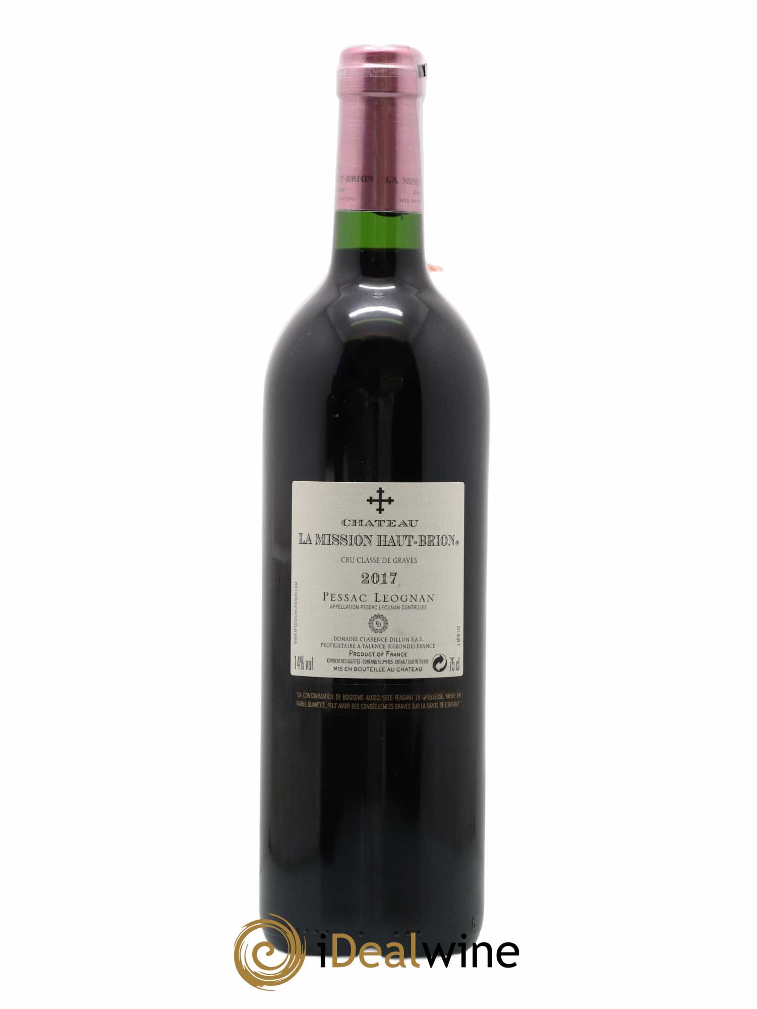 Château la Mission Haut-Brion Cru Classé de Graves 2017 - Lot de 1 bouteille - 1