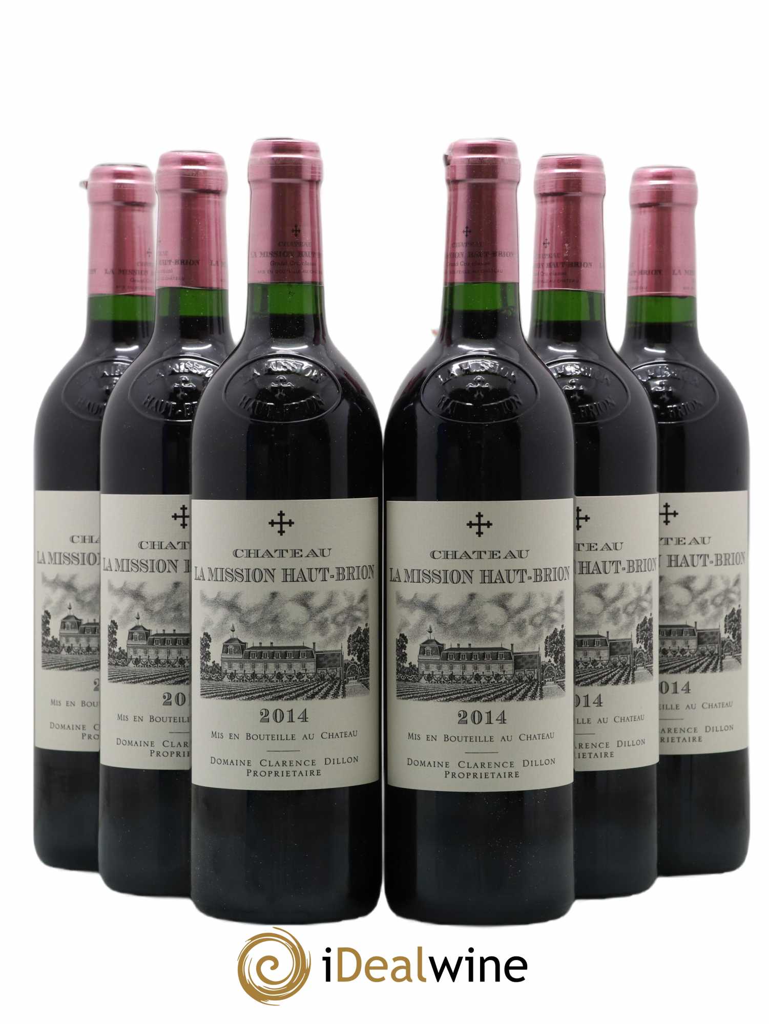 Château la Mission Haut-Brion Cru Classé de Graves 2014 - Lot de 6 bouteilles - 0