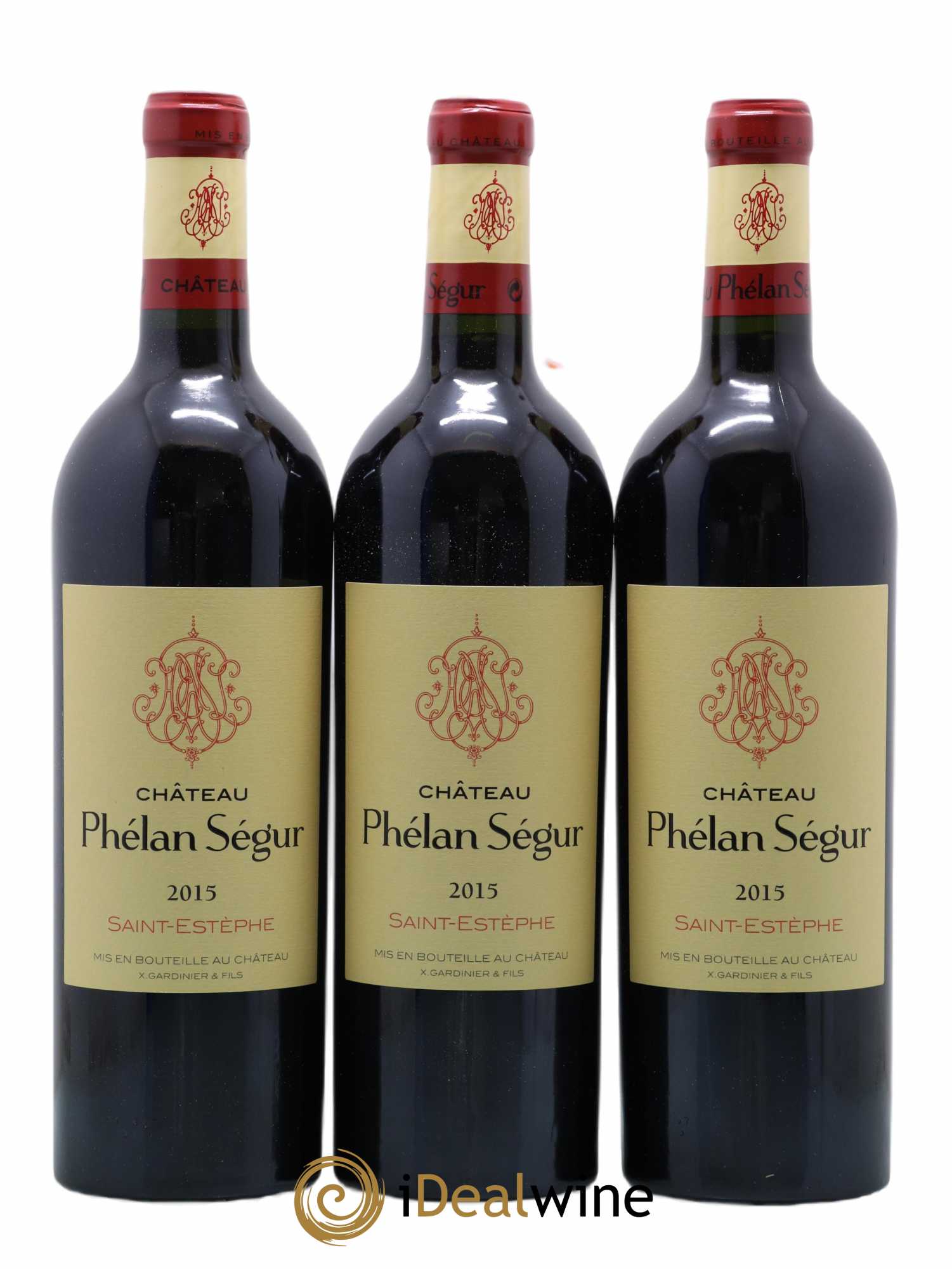 Château Phélan Ségur 2015 - Lot de 12 bouteilles - 1