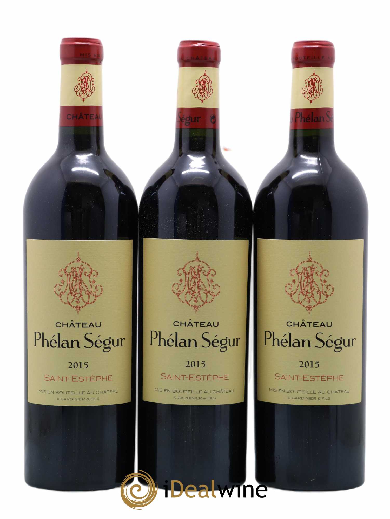 Château Phélan Ségur 2015 - Lot de 12 bouteilles - 3