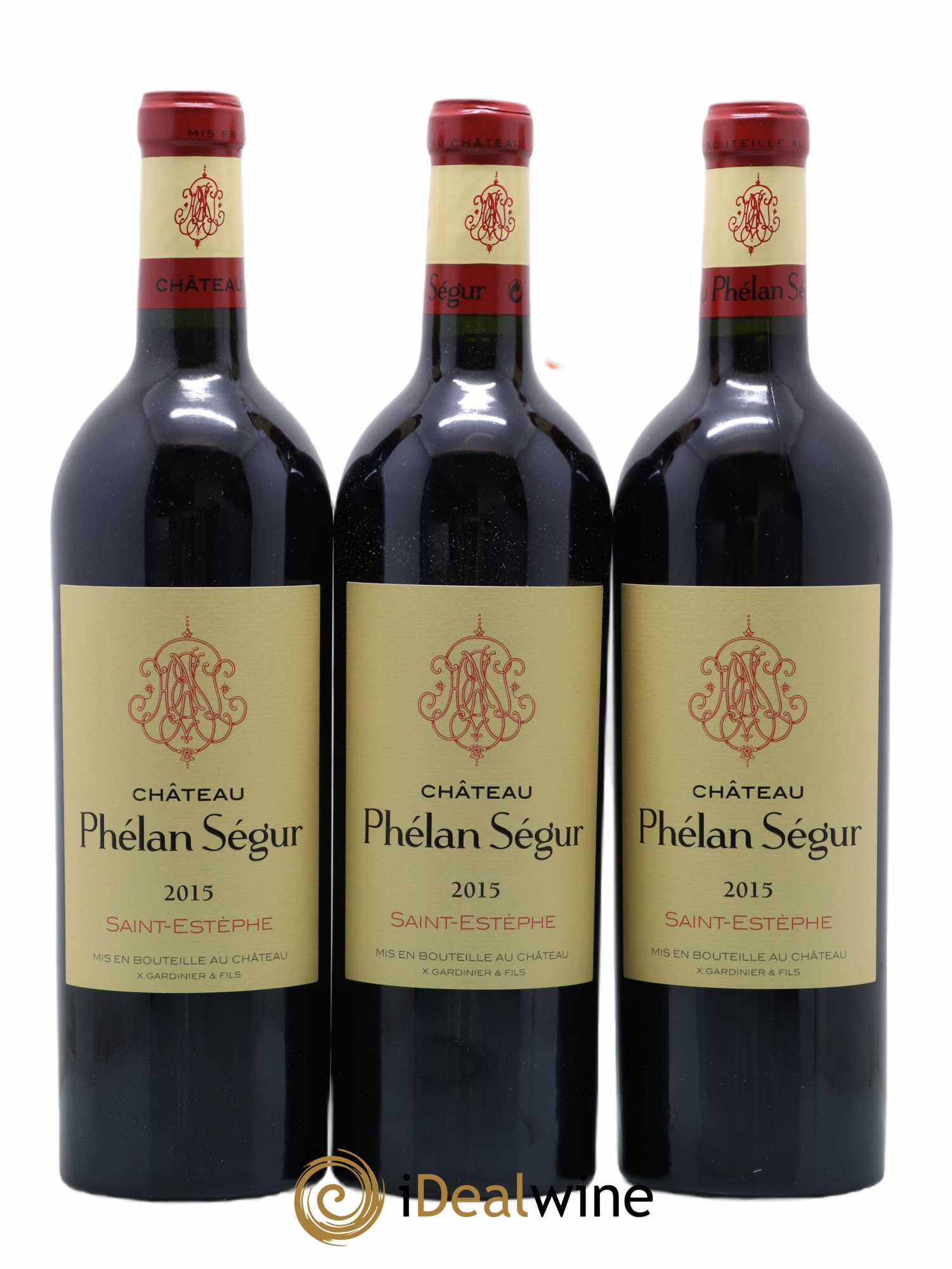 Château Phélan Ségur 2015 - Lot de 12 bouteilles - 4