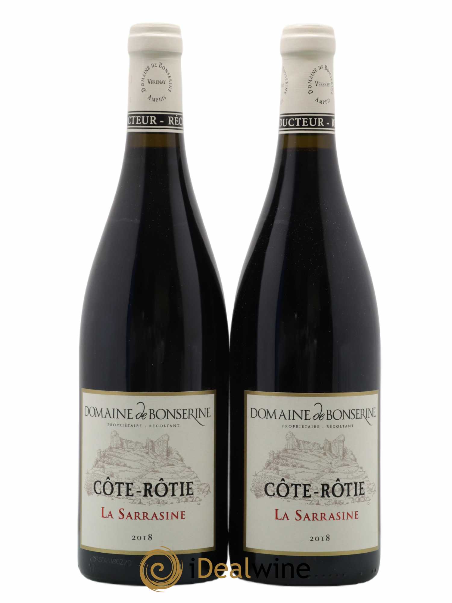 Côte-Rôtie La Sarrasine Bonserine (Domaine de) 2018 - Lot de 2 bouteilles - 0