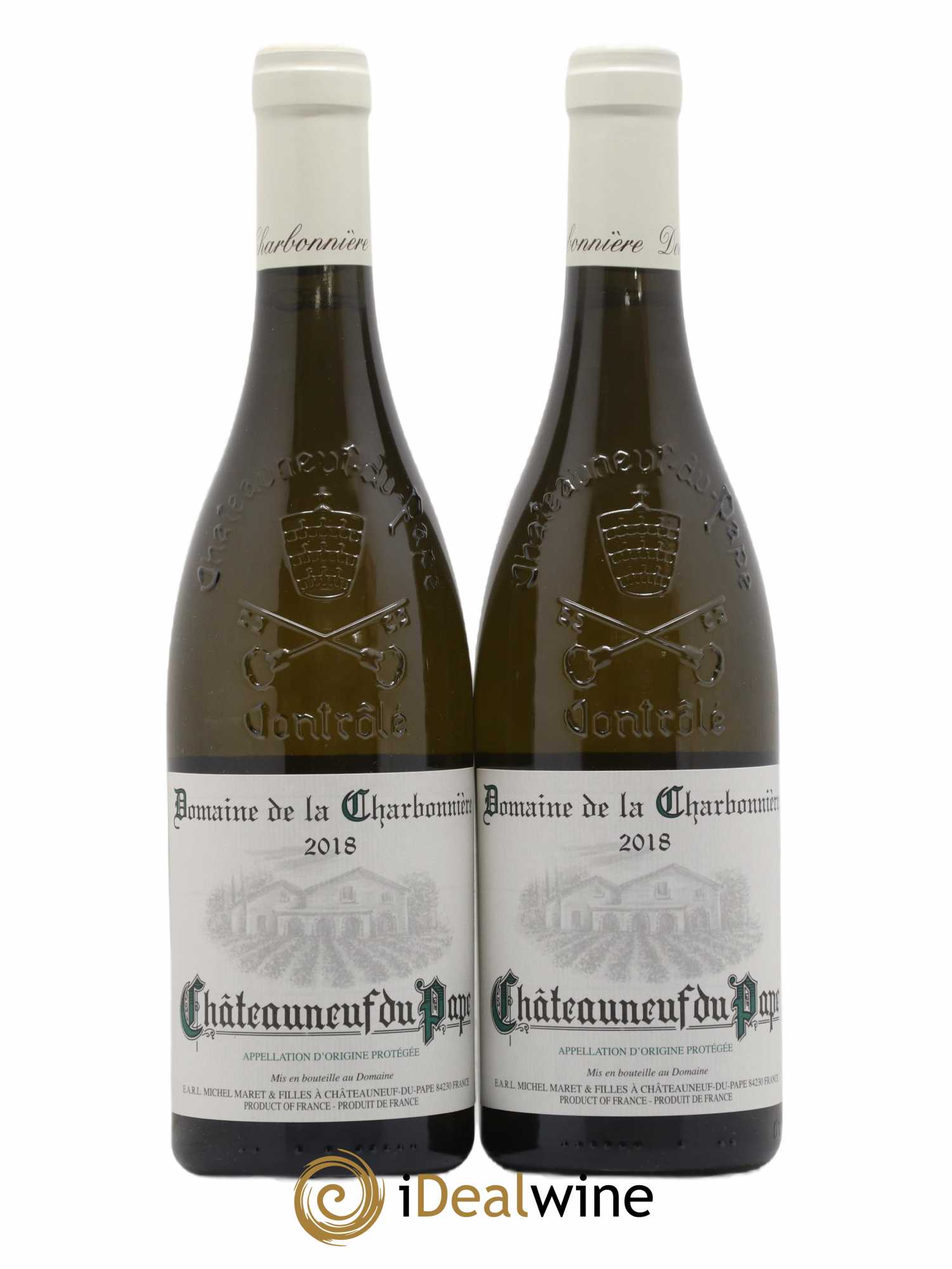 Châteauneuf-du-Pape Charbonniere 2018 - Lot de 2 bouteilles - 0