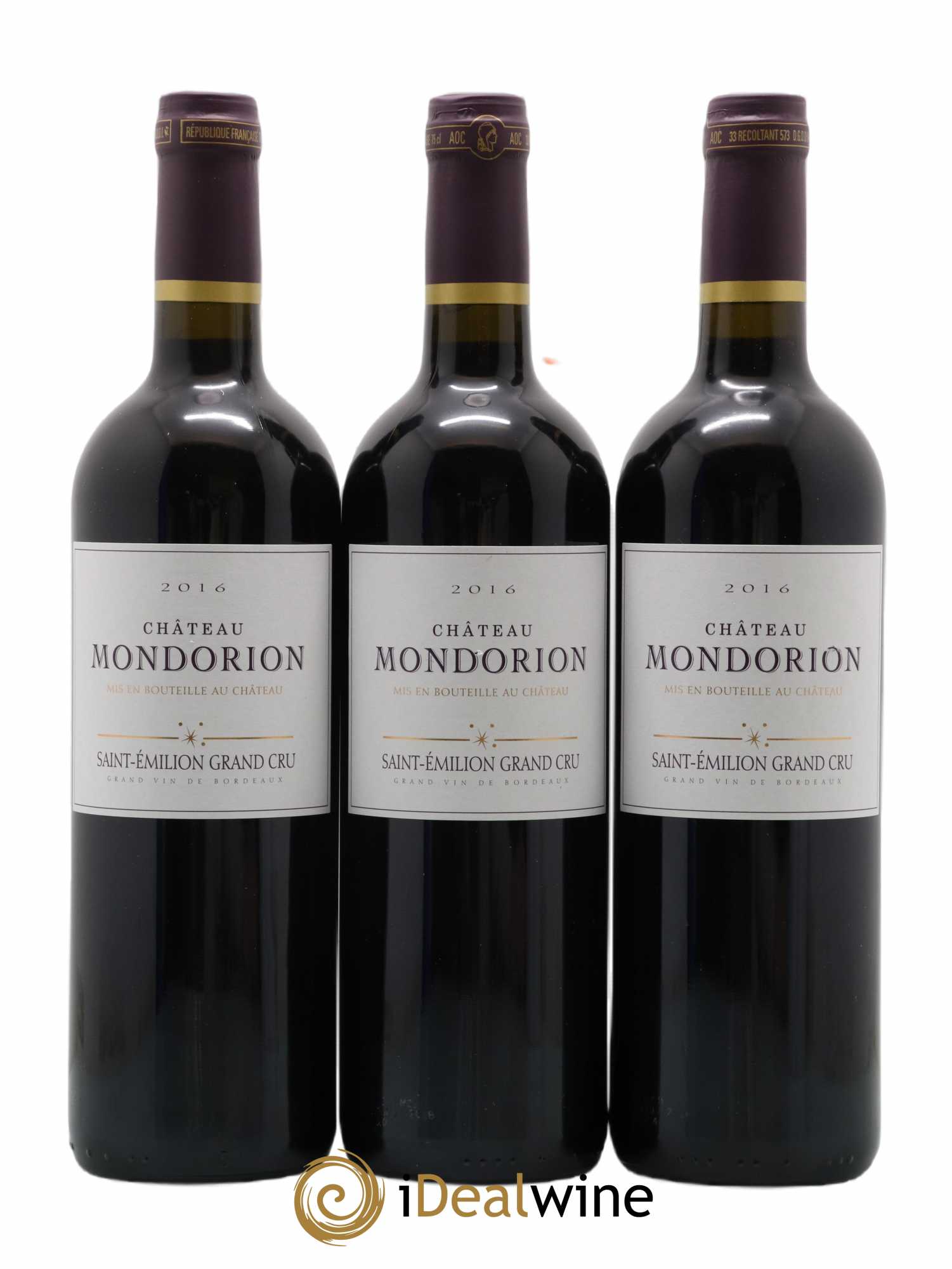 Saint-Émilion Grand Cru 2016 - Posten von 6 Flaschen - 2