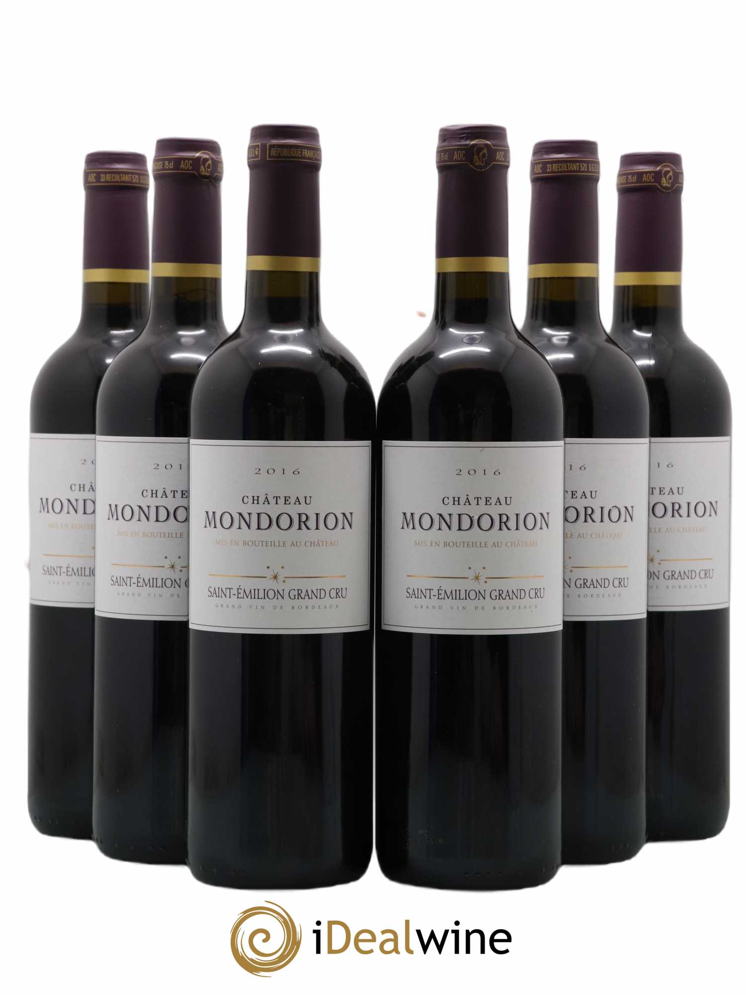 Saint-Émilion Grand Cru 2016 - Posten von 6 Flaschen - 0
