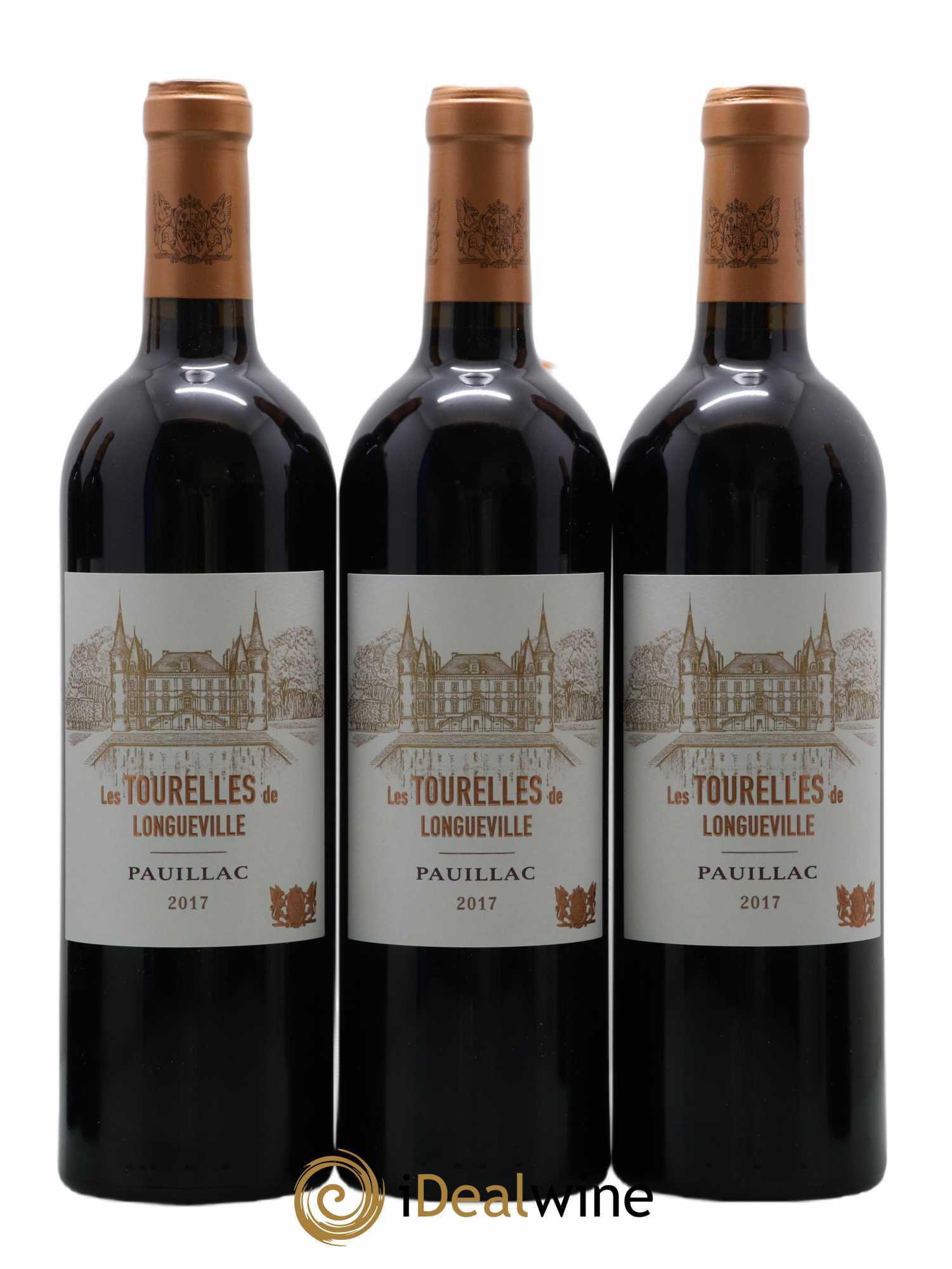 Les Tourelles de Longueville Second Vin 2017 - Lot de 6 bouteilles - 1