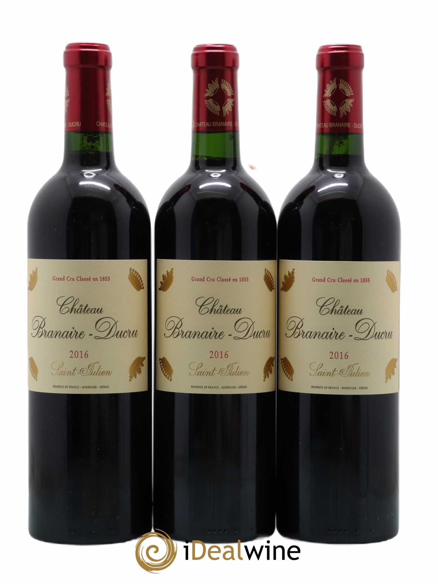Château Branaire Ducru 4ème Grand Cru Classé 2016 - Lot de 6 bouteilles - 1